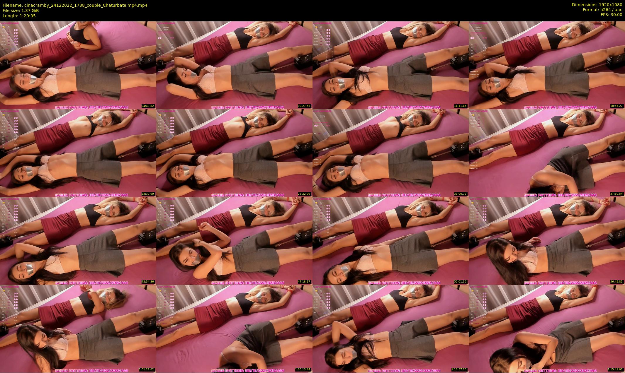 cinacramby — 81 minute Chaturbate female cam show recording, 1080p, Dec 24, 2022