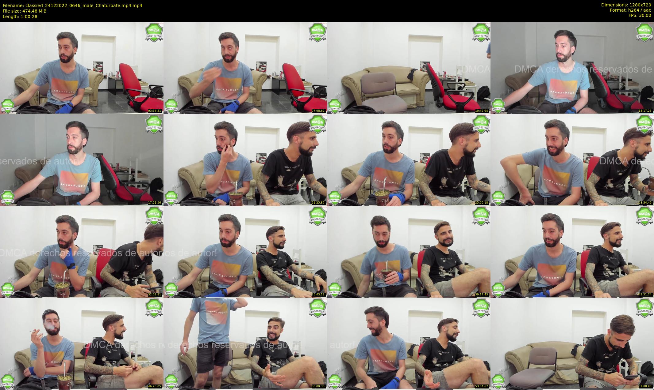 classied — 61 minute Chaturbate male cam show recording, 720p, Dec 24, 2022