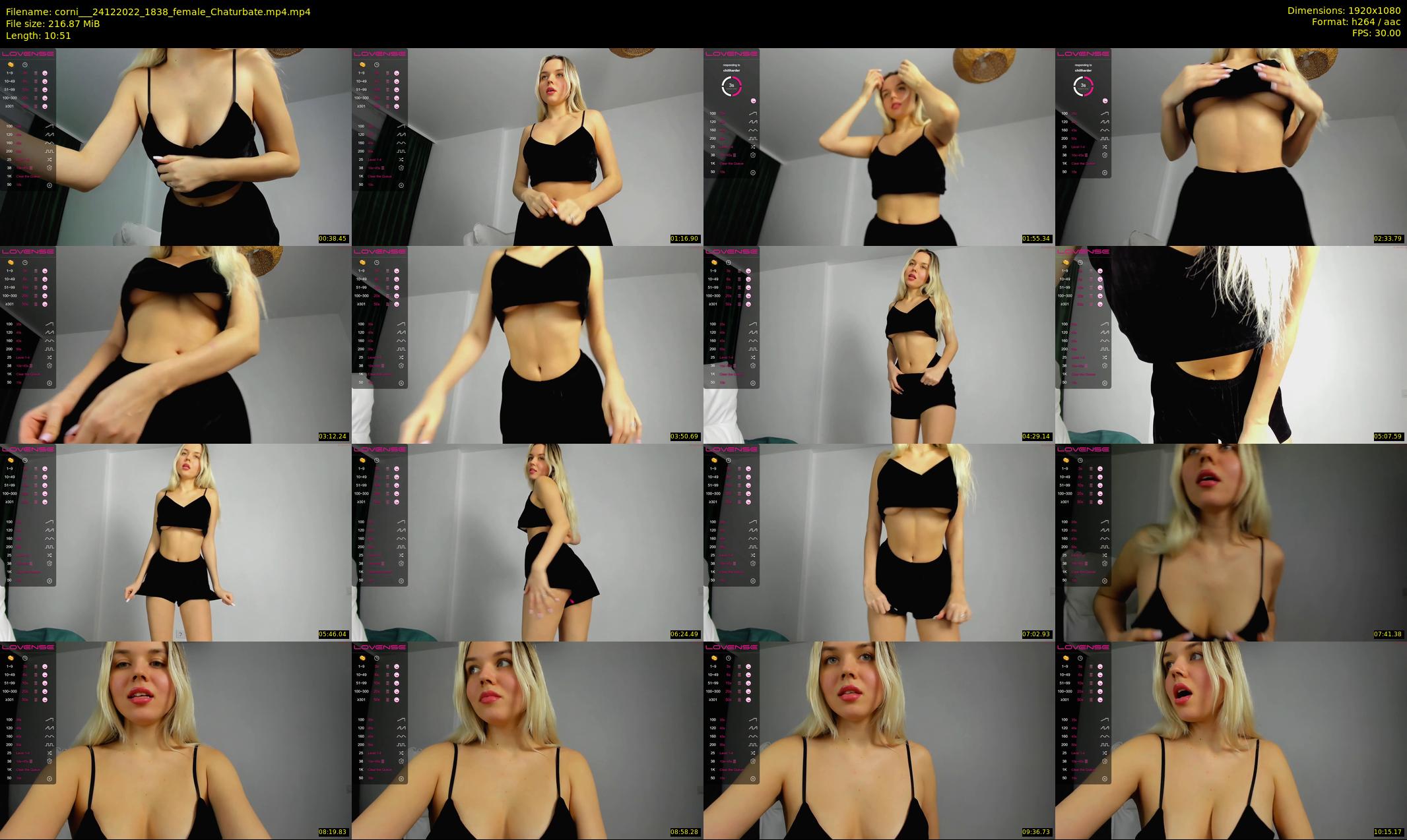 corni__ — 11 minute Chaturbate female cam show recording, 1080p, Dec 24, 2022