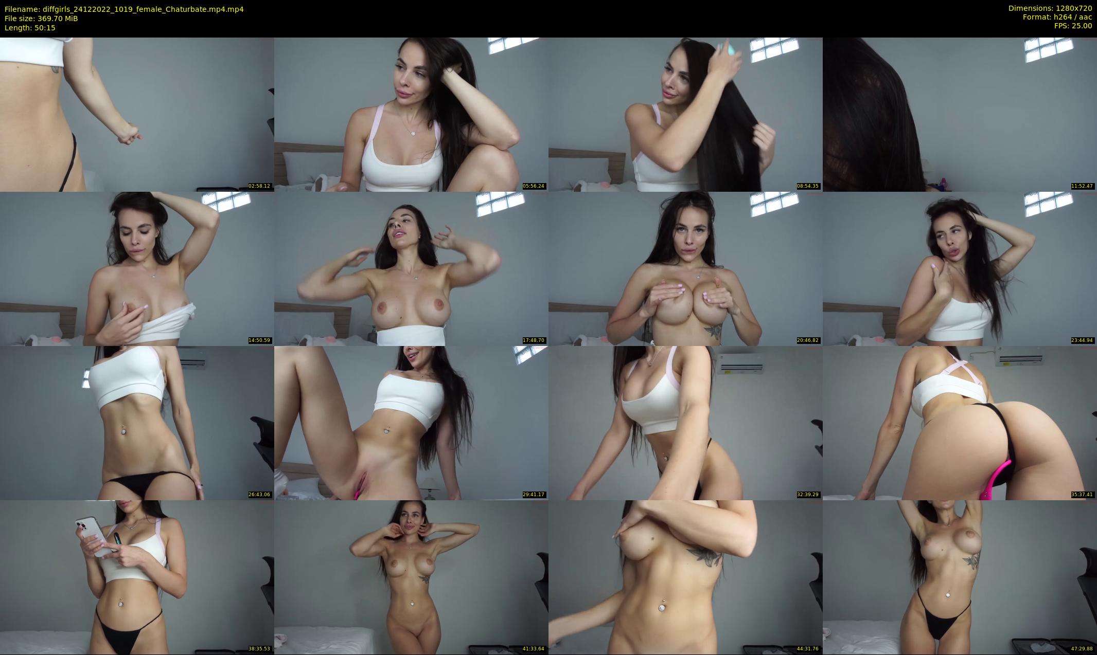 diffgirls — 51 minute Chaturbate female cam show recording, 720p, Dec 24, 2022