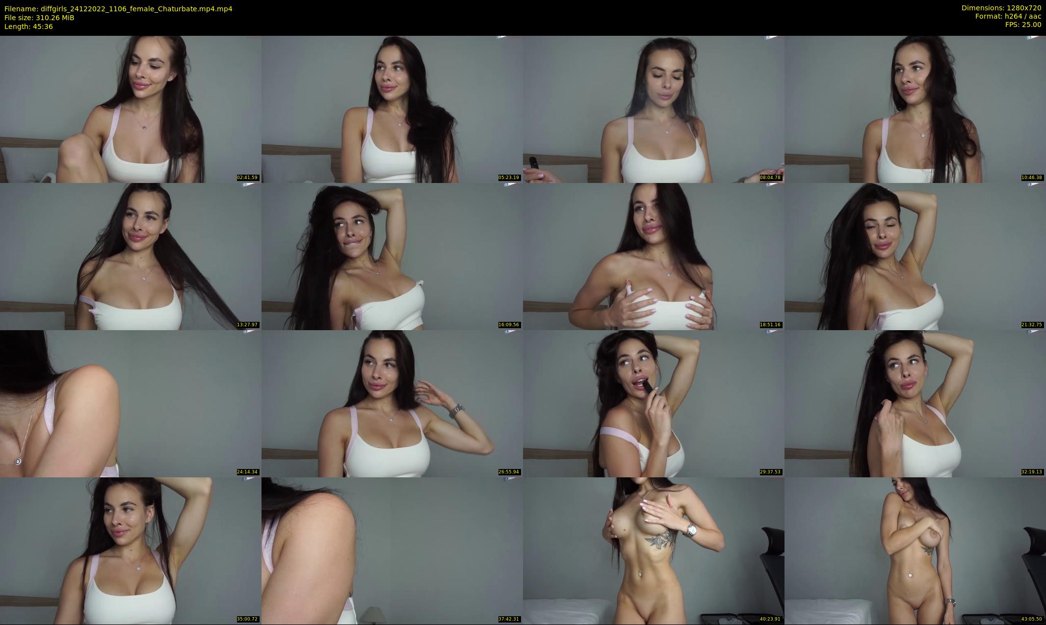 diffgirls — 46 minute Chaturbate female cam show recording, 720p, Dec 24, 2022