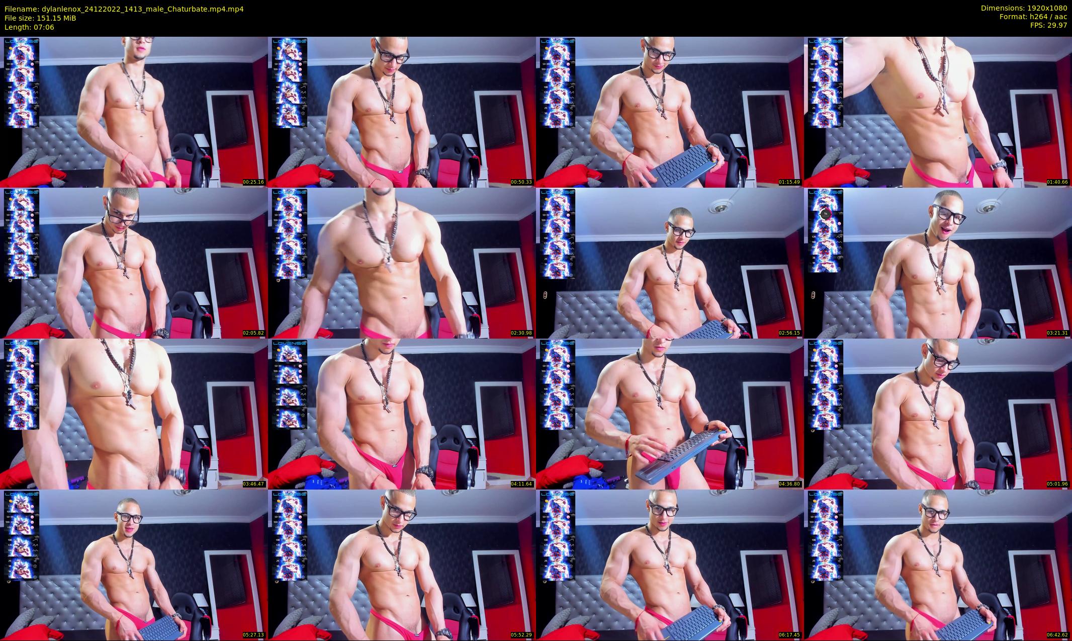 dylanlenox — 8 minute Chaturbate male cam show recording, 1080p, Dec 24, 2022