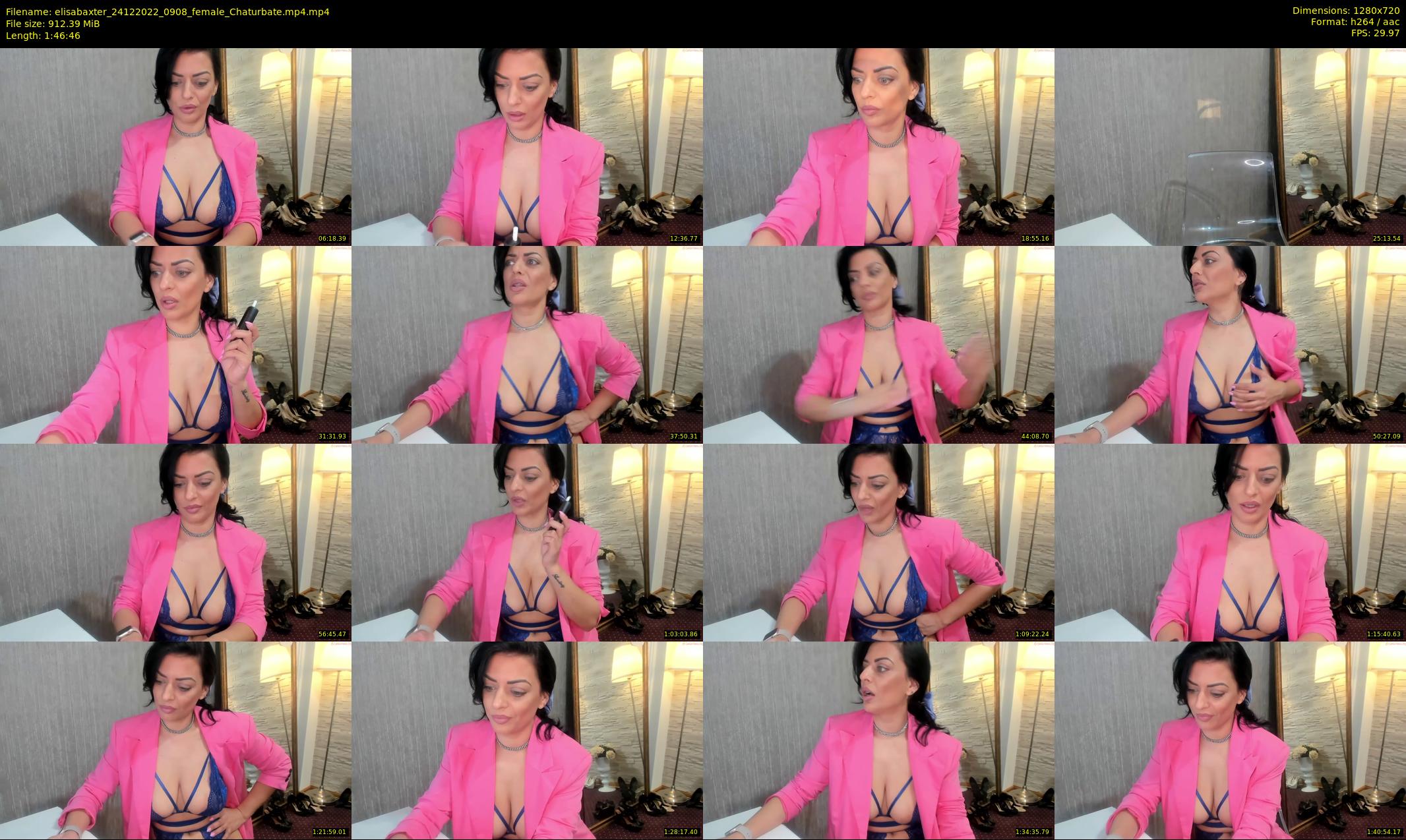 elisabaxter — 107 minute Chaturbate female cam show recording, 720p, Dec 24, 2022