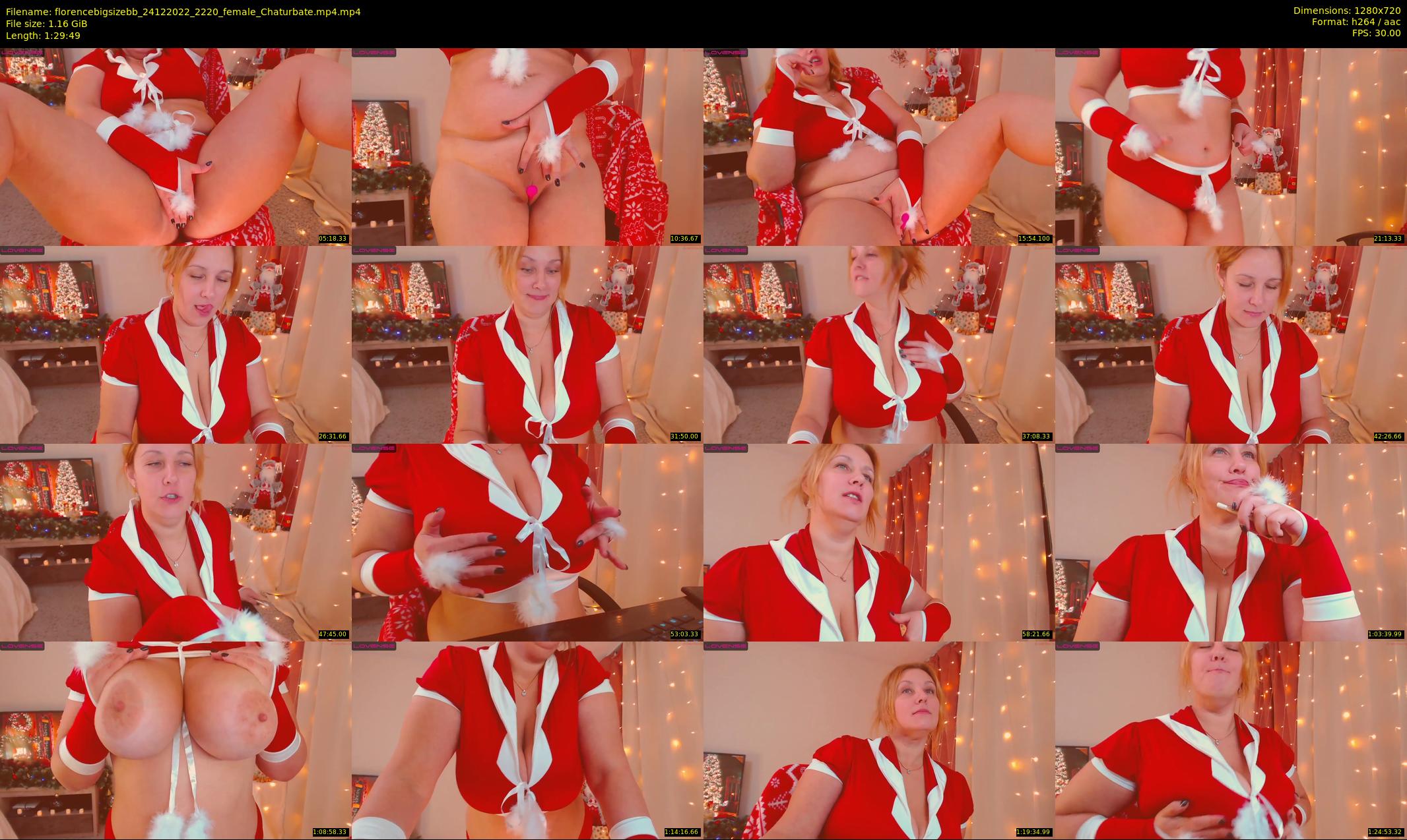 florencebigsizebb — 90 minute Chaturbate female cam show recording, 720p, Dec 24, 2022