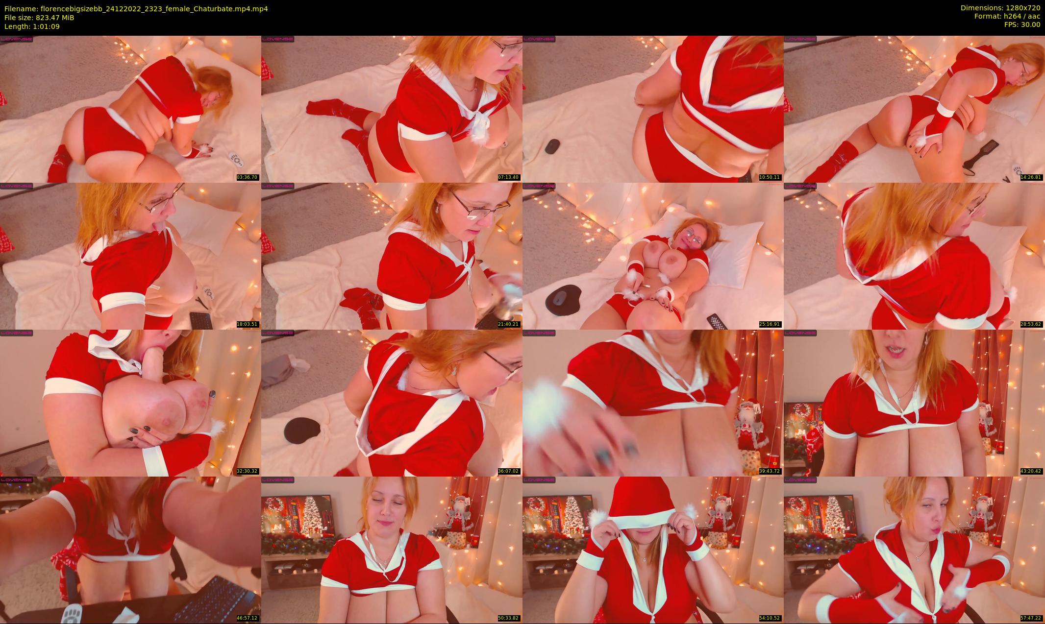 florencebigsizebb — 62 minute Chaturbate female cam show recording, 720p, Dec 24, 2022