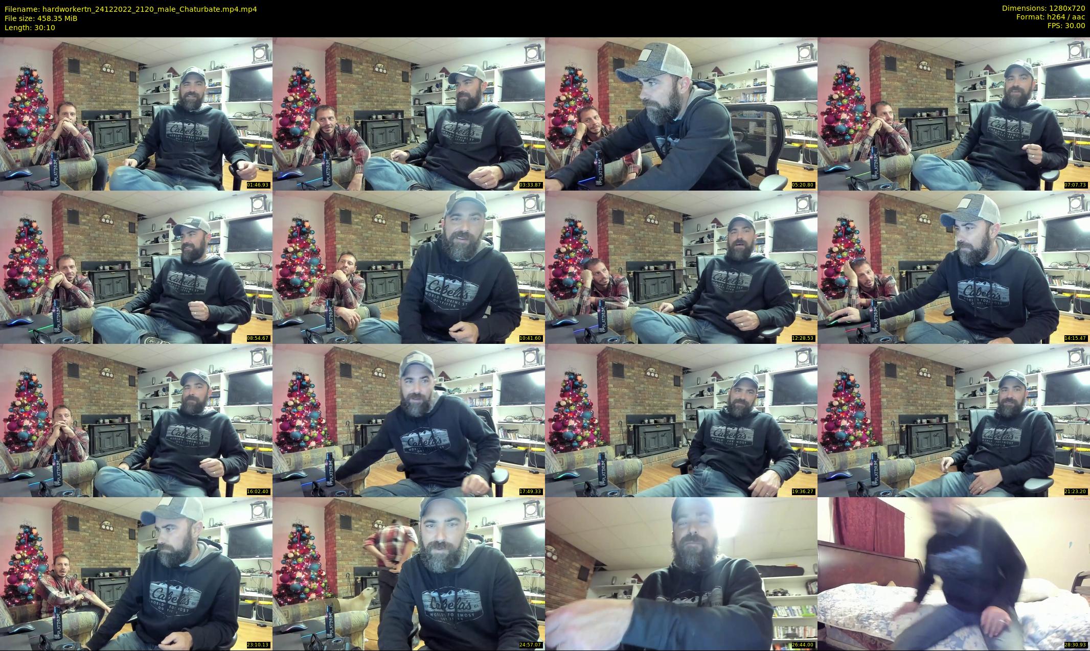 hardworkertn — 31 minute Chaturbate male cam show recording, 720p, Dec 24, 2022