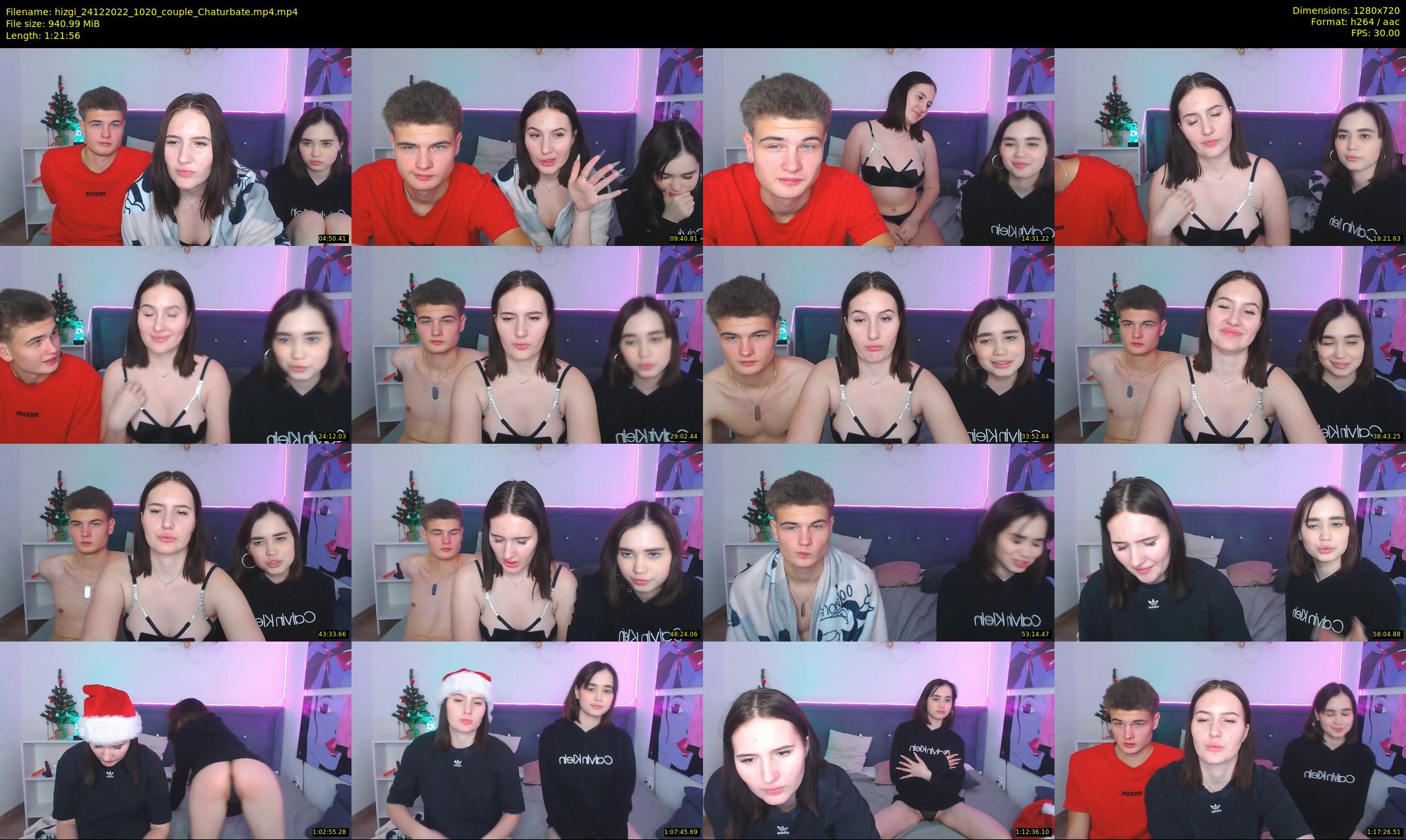 hizgi — 82 minute Chaturbate couple cam show recording, 720p, Dec 24, 2022