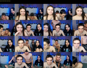 hizgi — 46 minute Chaturbate couple cam show recording, 1080p, Dec 24, 2022