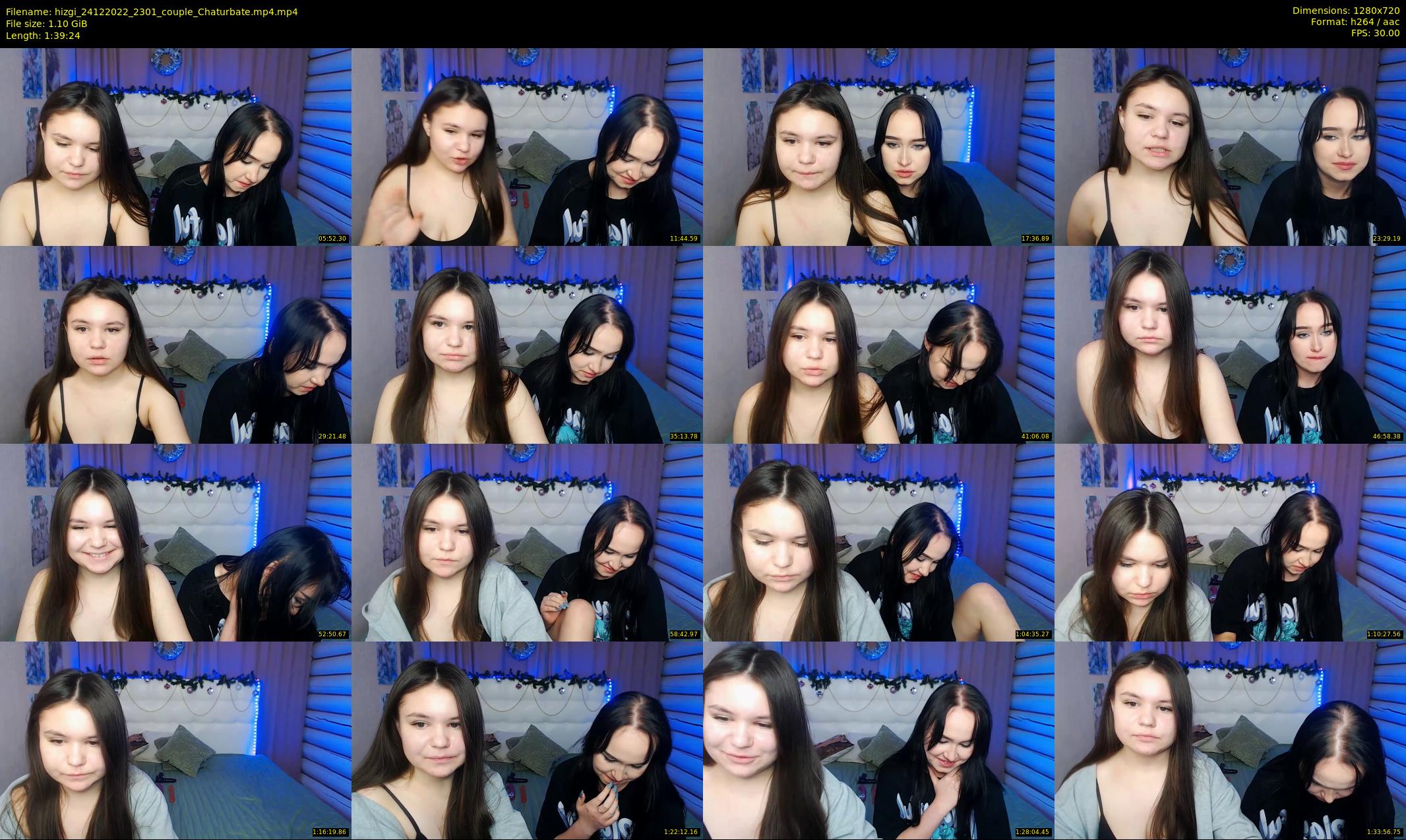 hizgi — 100 minute Chaturbate couple cam show recording, 720p, Dec 24, 2022