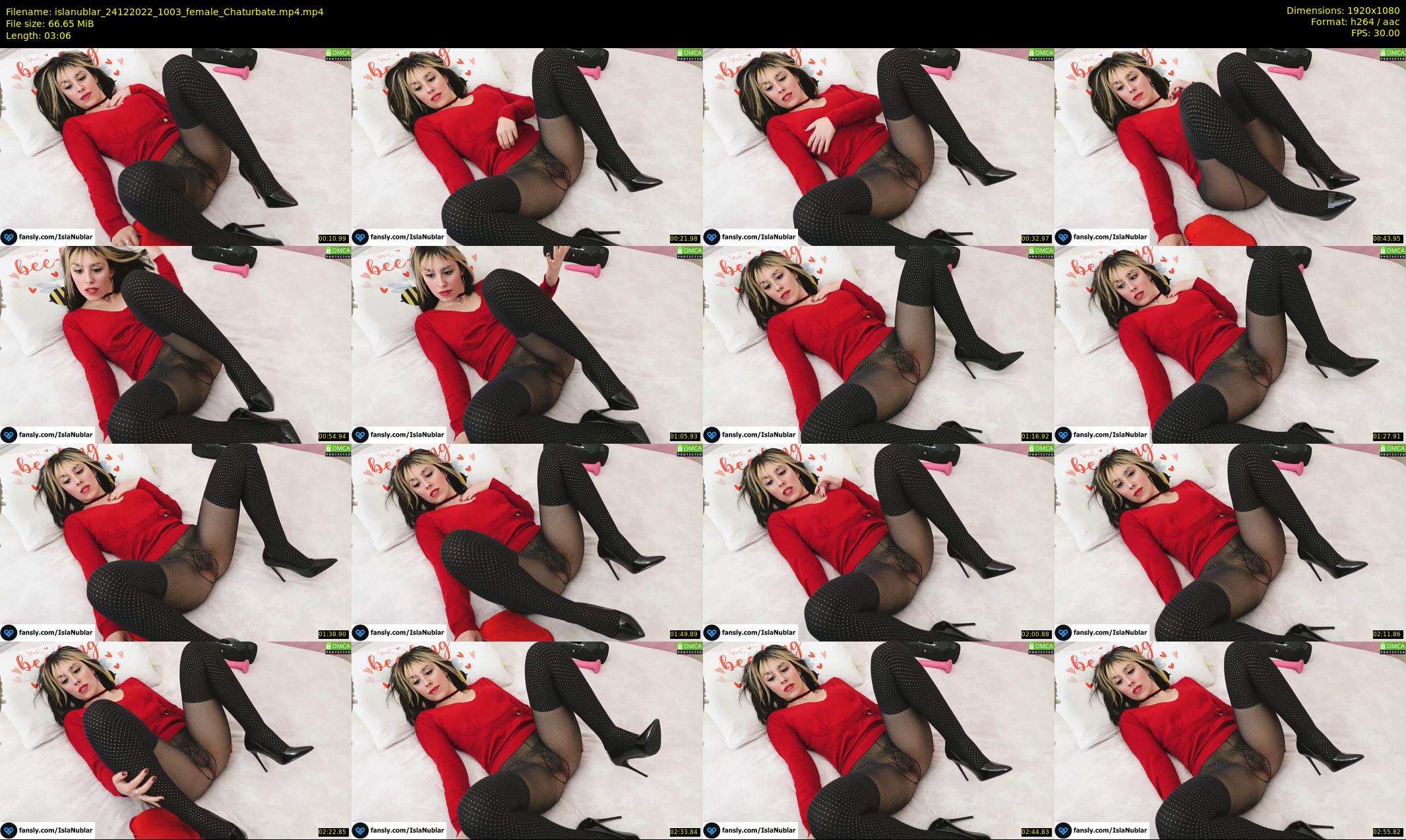 islanublar — 4 minute Chaturbate female cam show recording, 1080p, Dec 24, 2022