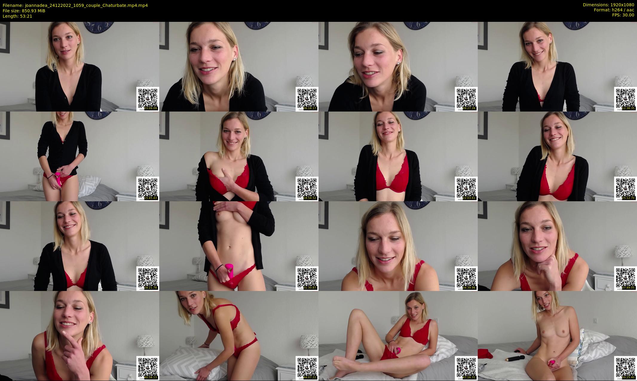 joannadea — 54 minute Chaturbate female cam show recording, 1080p, Dec 24, 2022