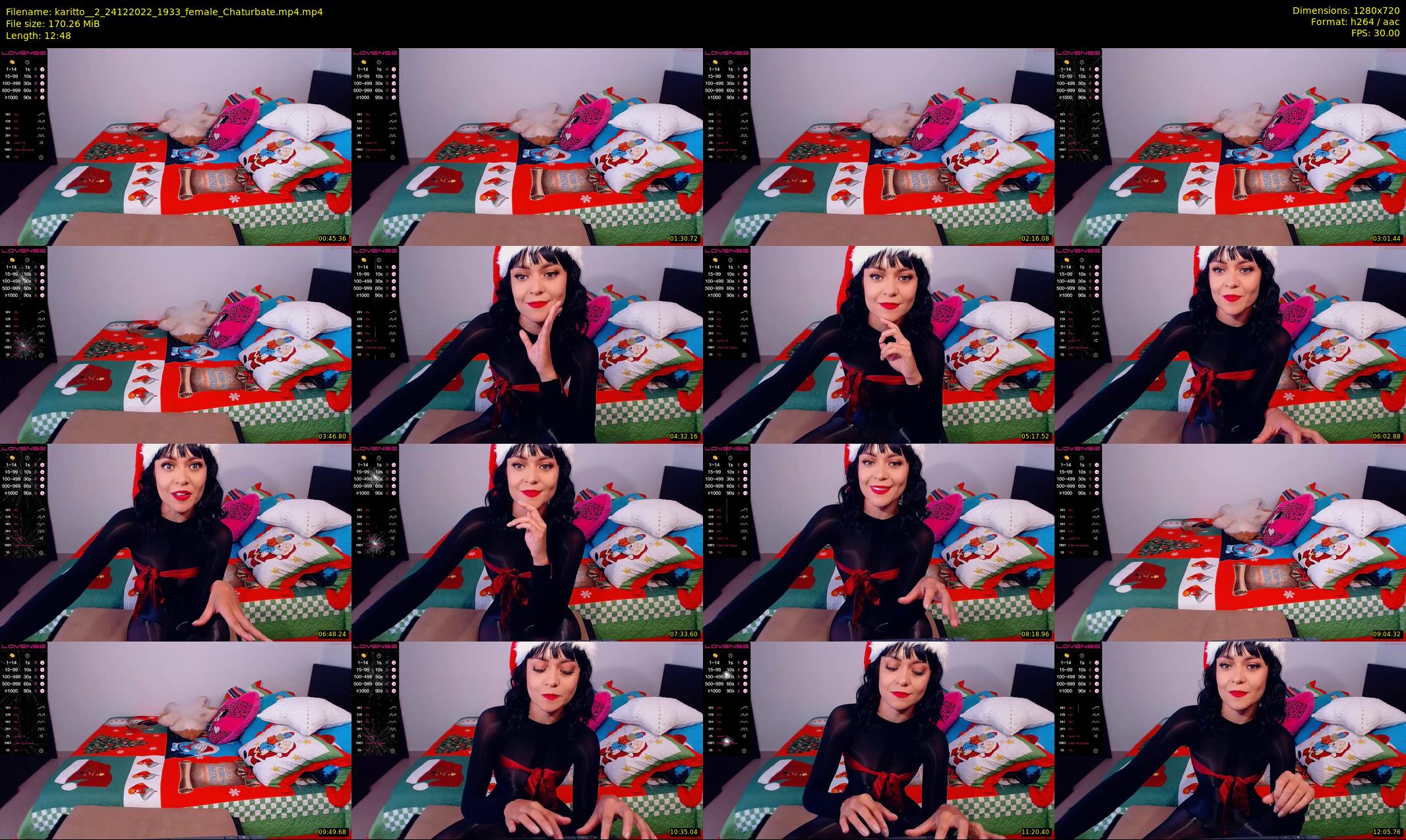 karitto__2 — 13 minute Chaturbate female cam show recording, 720p, Dec 24, 2022