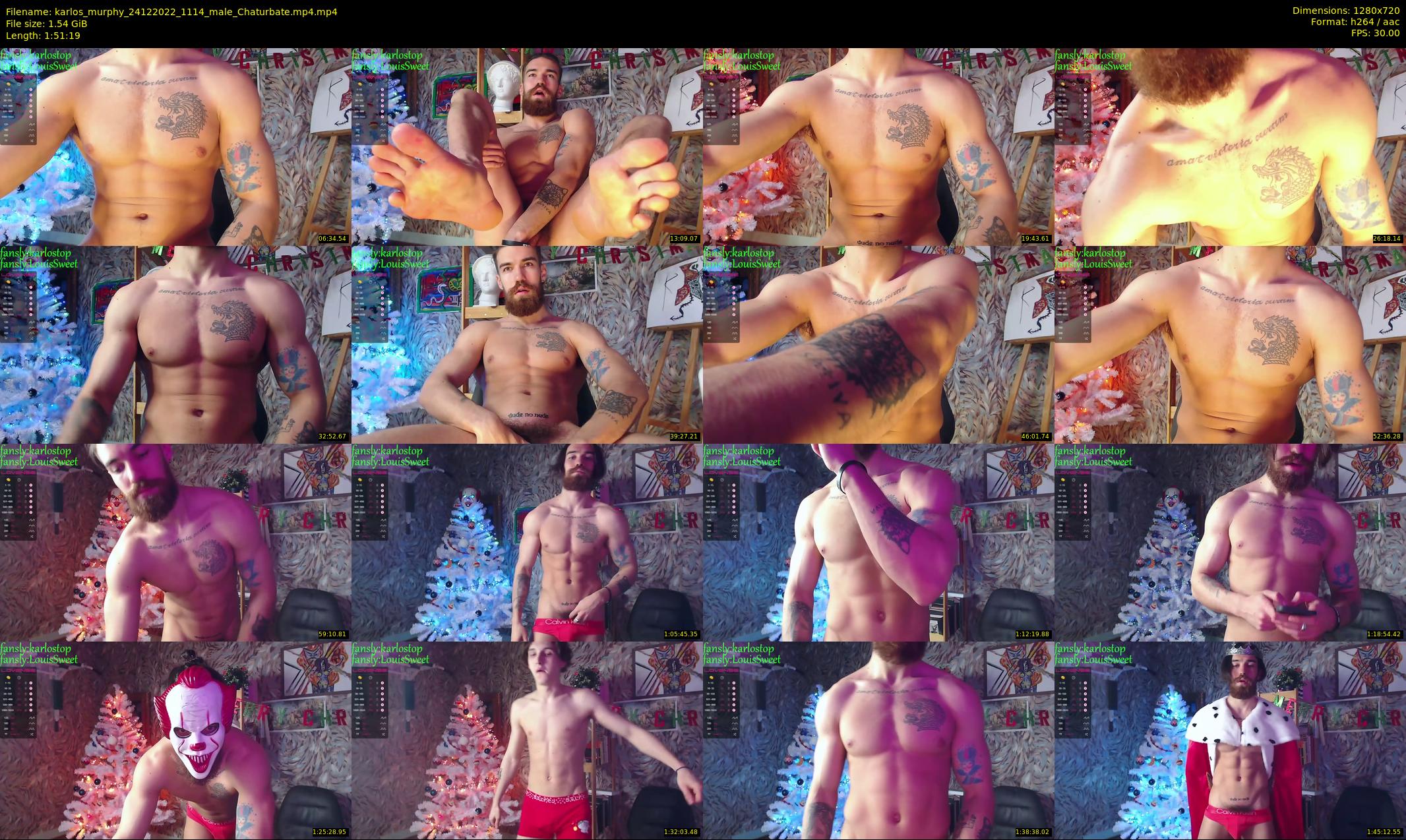karlos_murphy — 112 minute Chaturbate male cam show recording, 720p, Dec 24, 2022