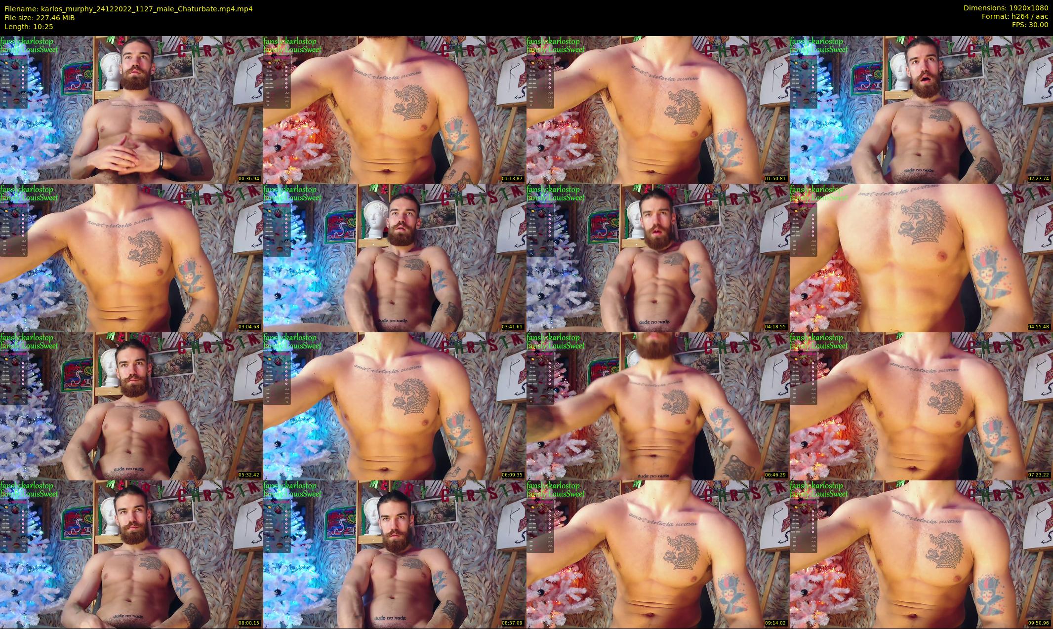 karlos_murphy — 11 minute Chaturbate male cam show recording, 1080p, Dec 24, 2022