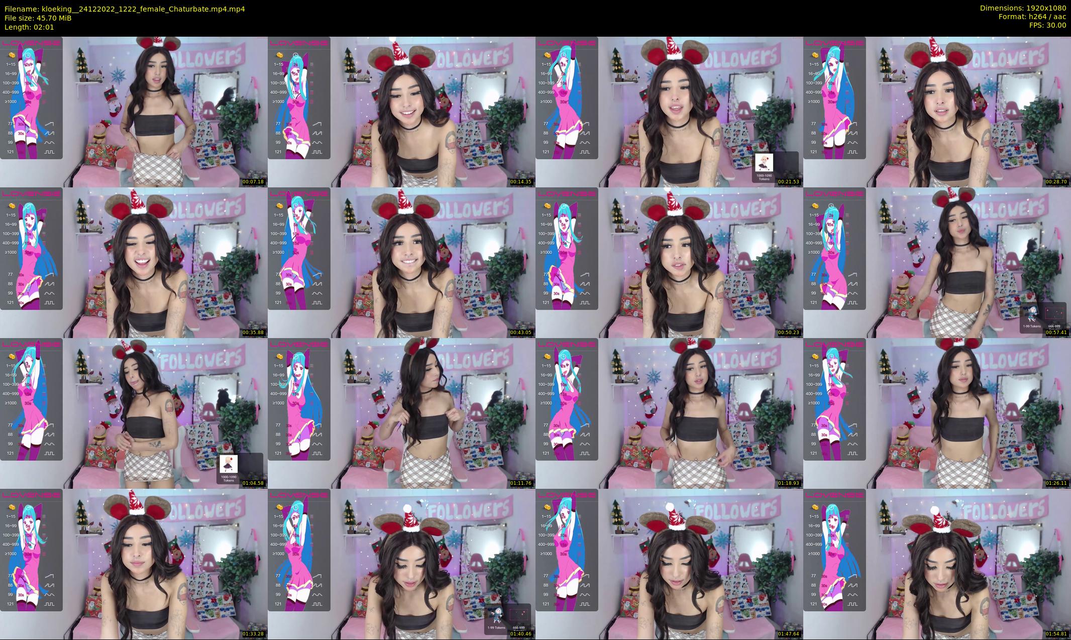kloeking_ — 3 minute Chaturbate female cam show recording, 1080p, Dec 24, 2022
