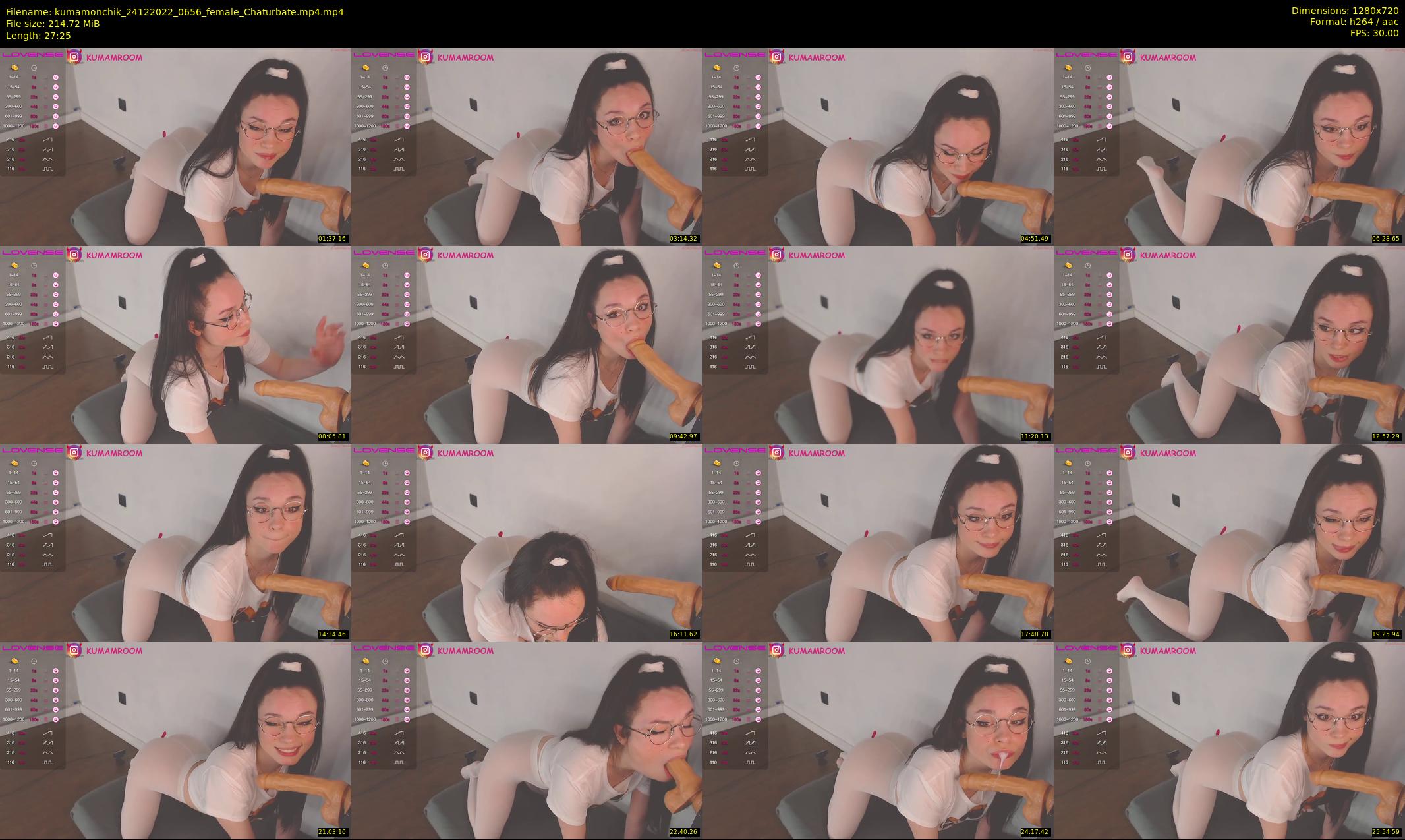 kumamonchik — 28 minute Chaturbate couple cam show recording, 720p, Dec 24, 2022
