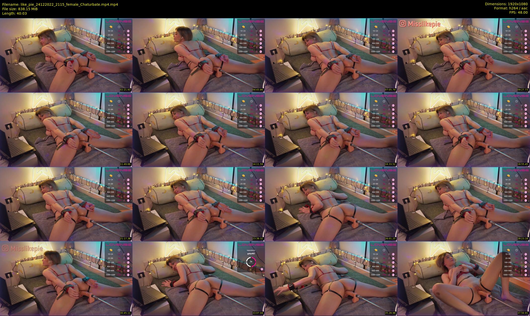 like_pie — 41 minute Chaturbate couple cam show recording, 1080p, Dec 24, 2022
