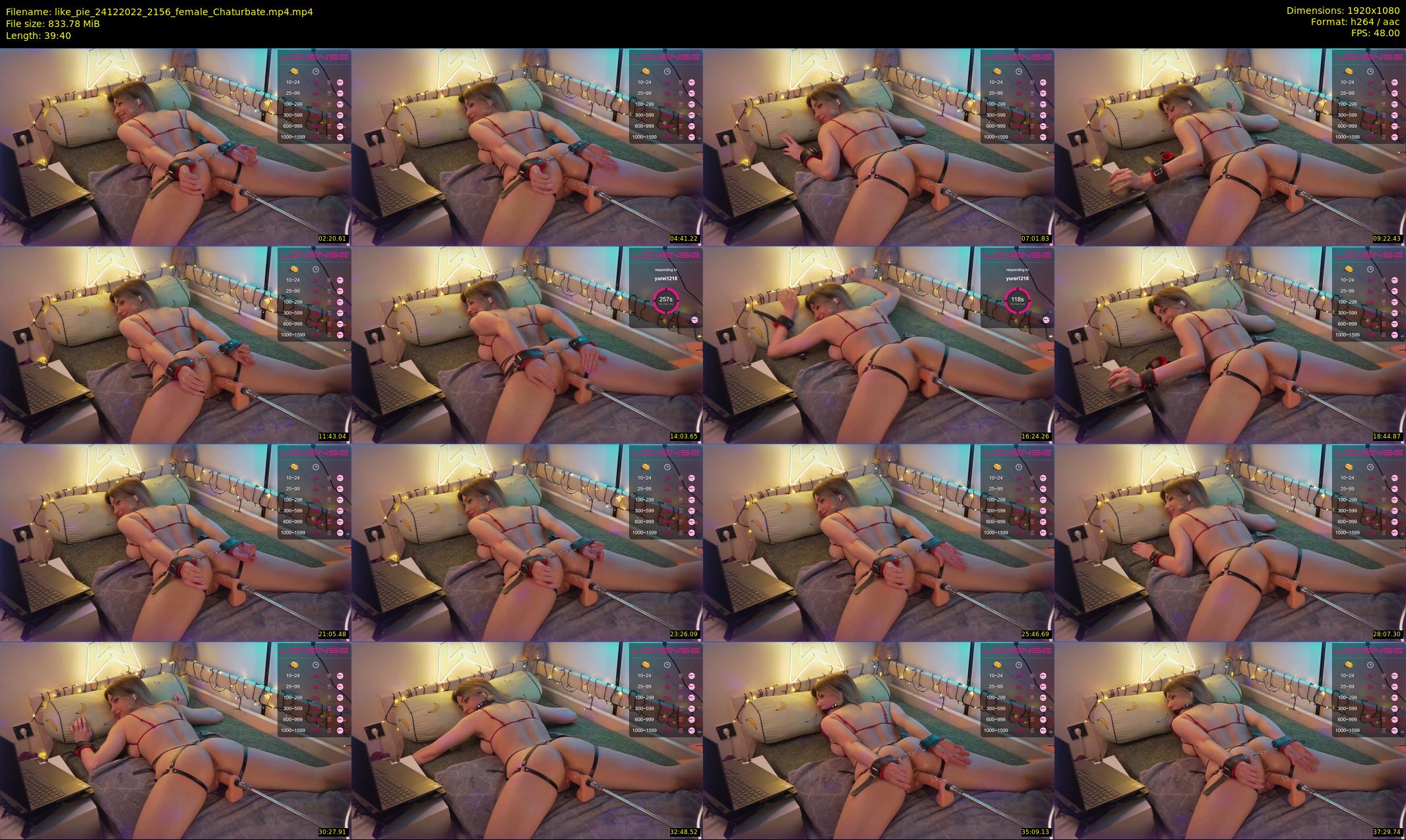 like_pie — 40 minute Chaturbate couple cam show recording, 1080p, Dec 24, 2022