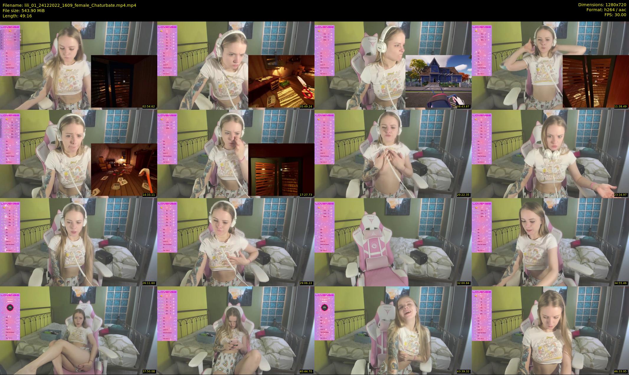 lili_01 — 50 minute Chaturbate female cam show recording, 720p, Dec 24, 2022