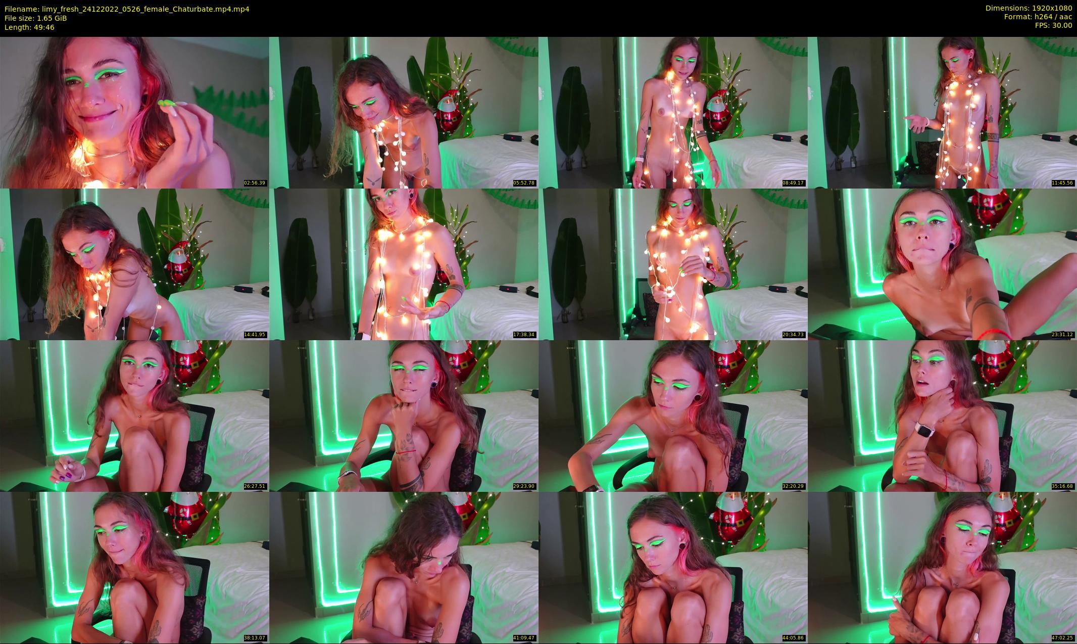 limy_fresh — 50 minute Chaturbate female cam show recording, 1080p, Dec 24, 2022