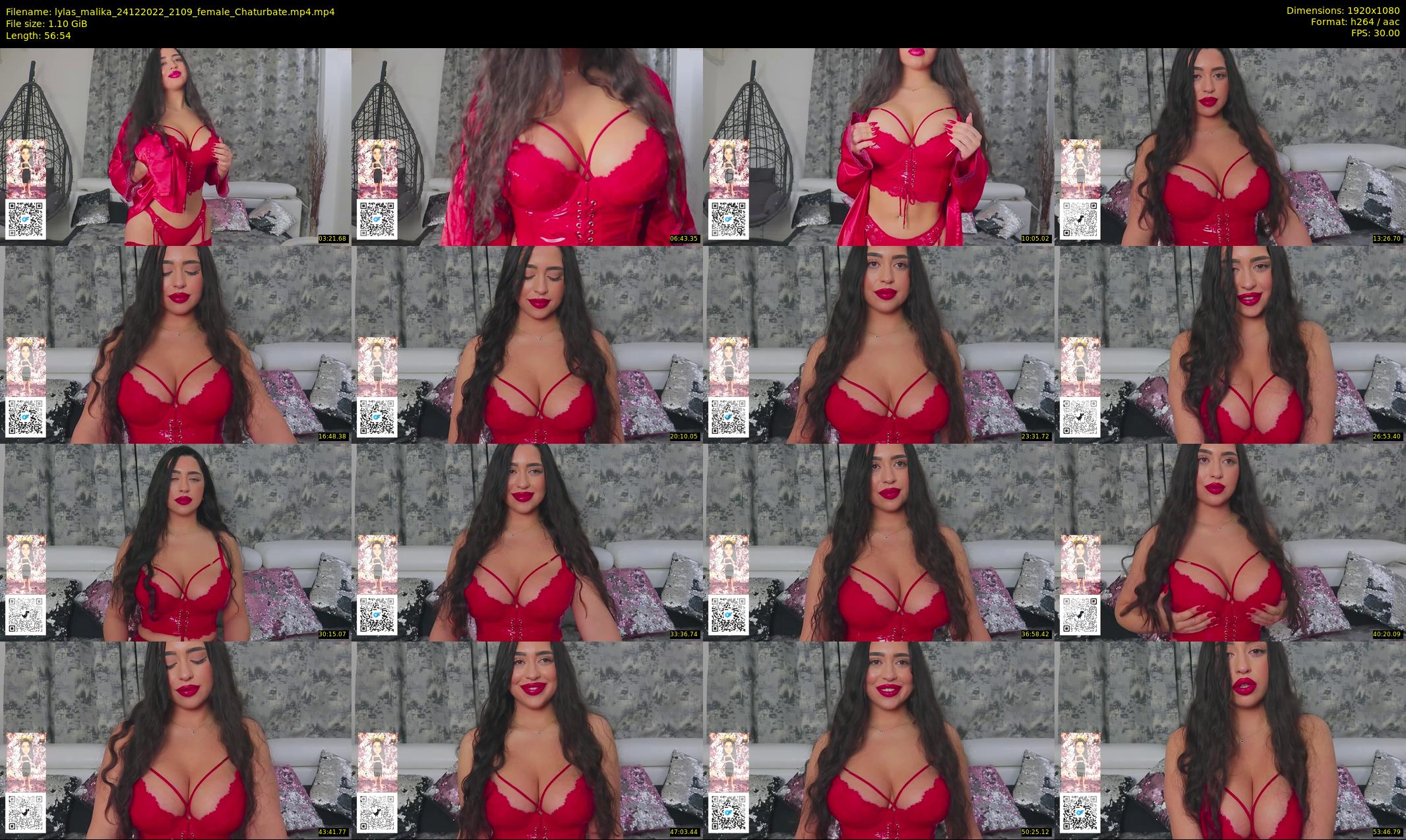 lylas_malika — 57 minute Chaturbate female cam show recording, 1080p, Dec 24, 2022