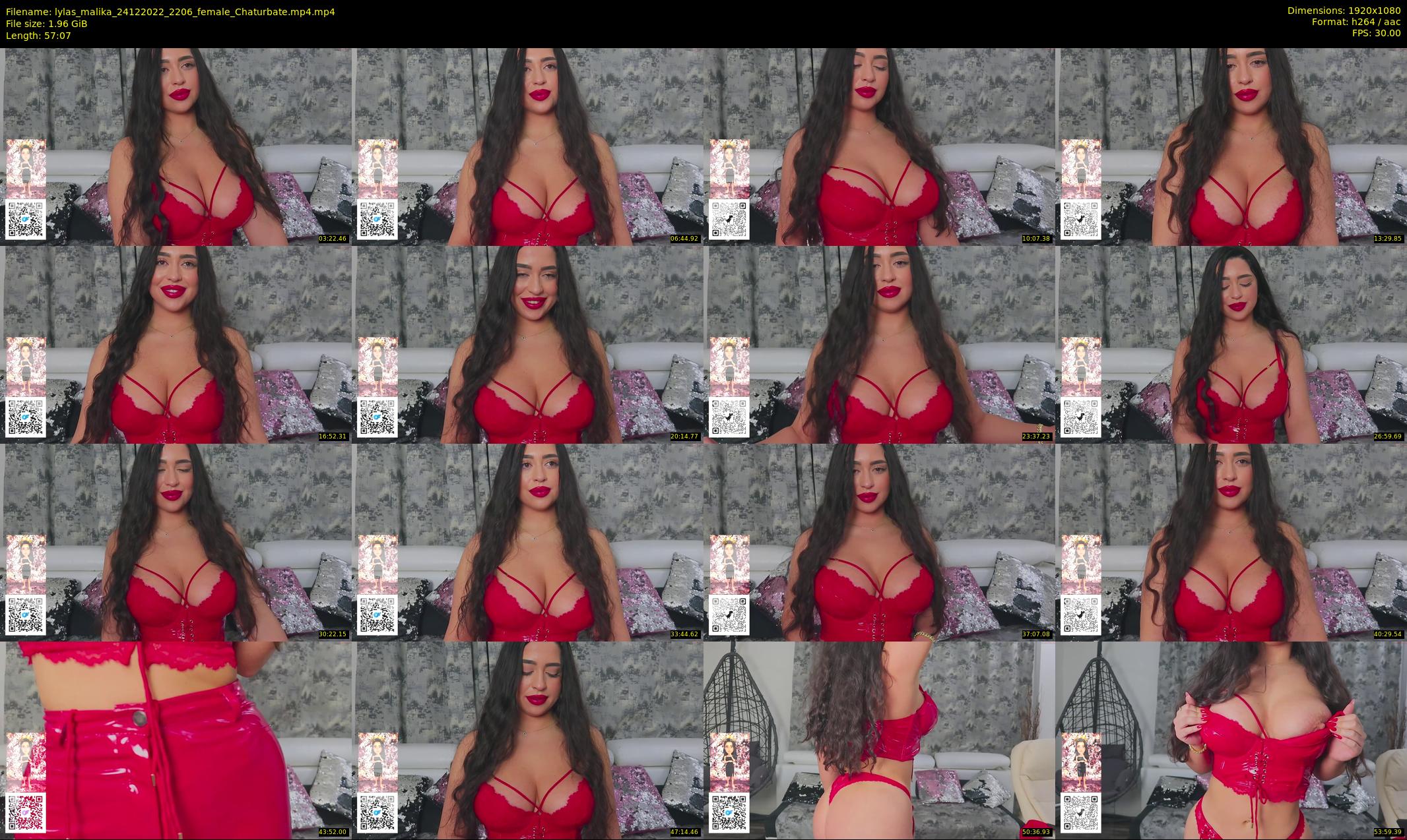 lylas_malika — 58 minute Chaturbate female cam show recording, 1080p, Dec 24, 2022