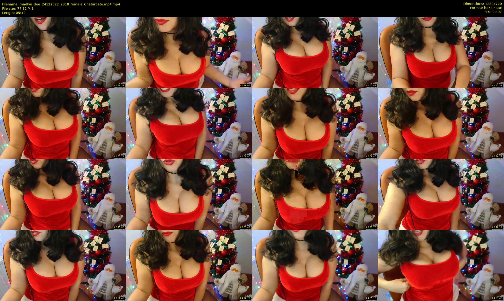 madlyn_dee — 6 minute Chaturbate female cam show recording, 720p, Dec 24, 2022