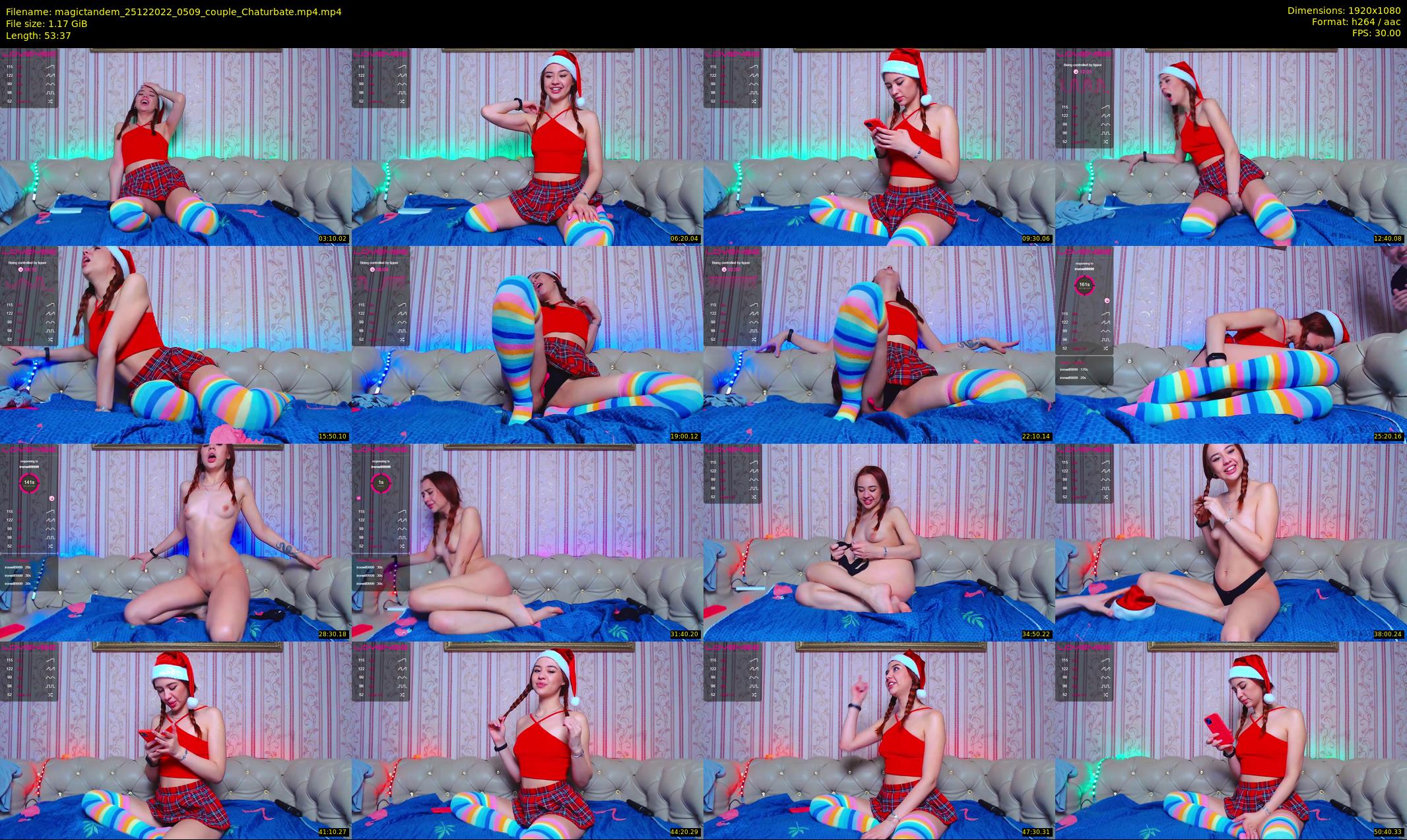 magictandem — 54 minute Chaturbate couple cam show recording, 1080p, Dec 25, 2022
