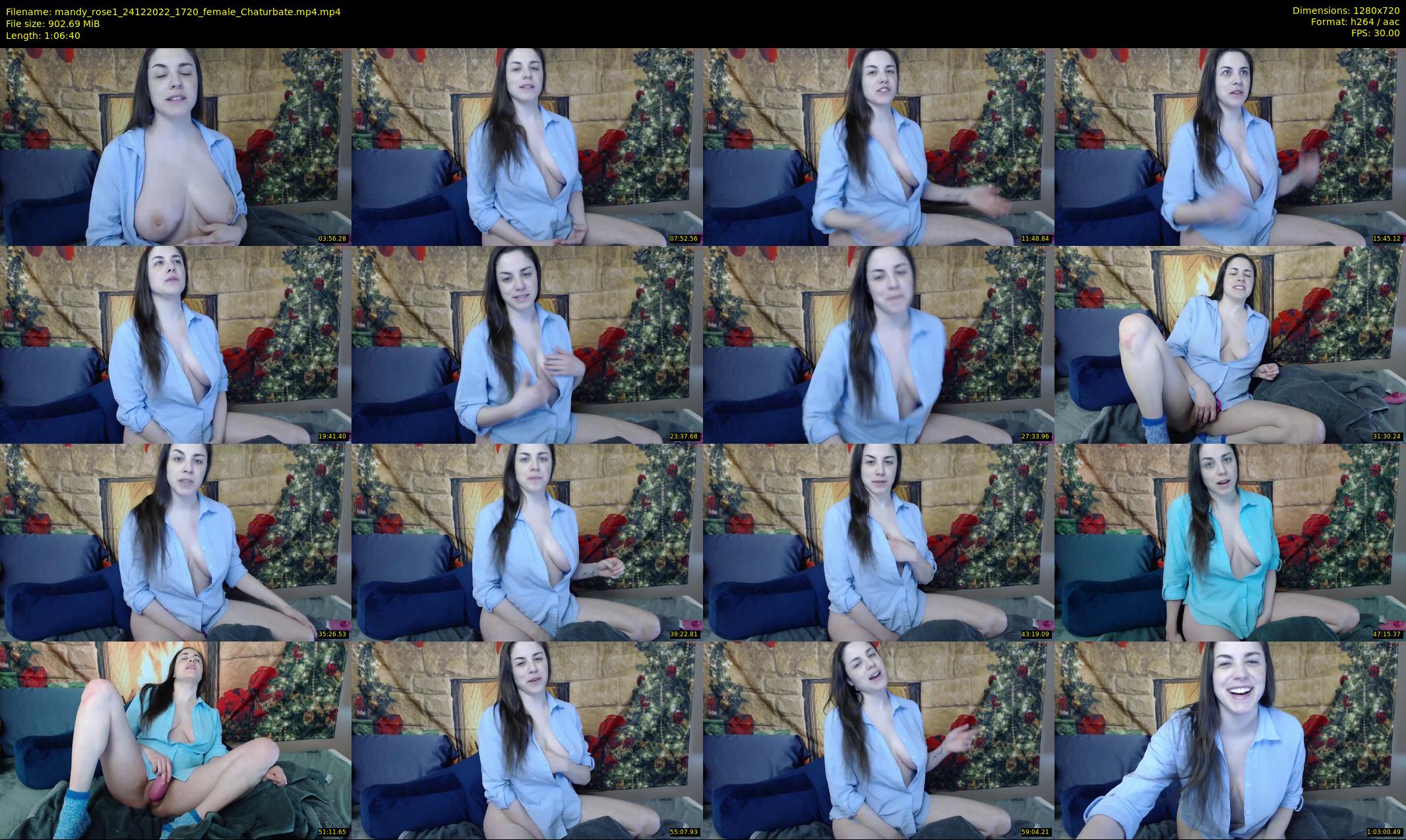mandy_rose1 — 67 minute Chaturbate female cam show recording, 720p, Dec 24, 2022