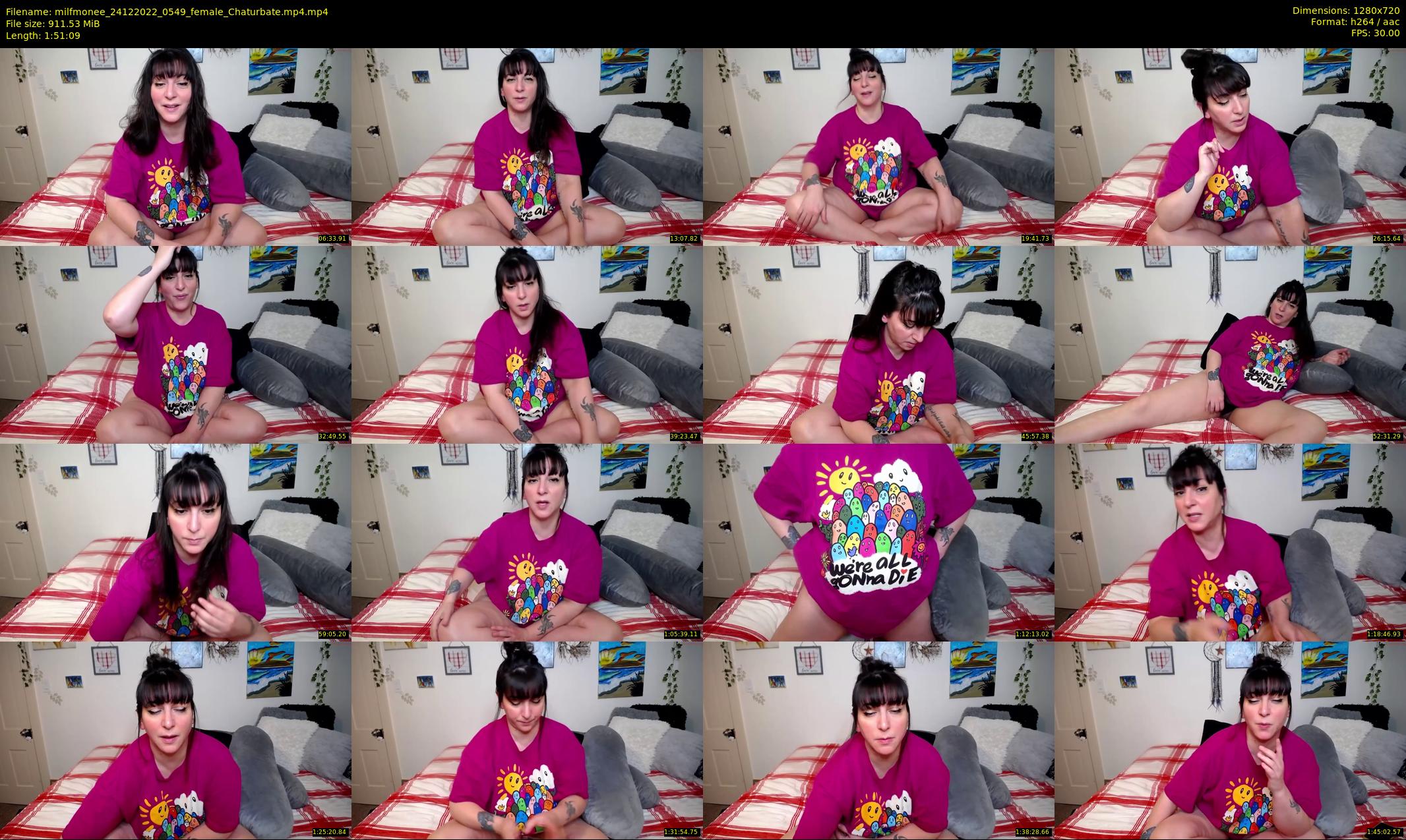 milfmonee — 112 minute Chaturbate female cam show recording, 720p, Dec 24, 2022