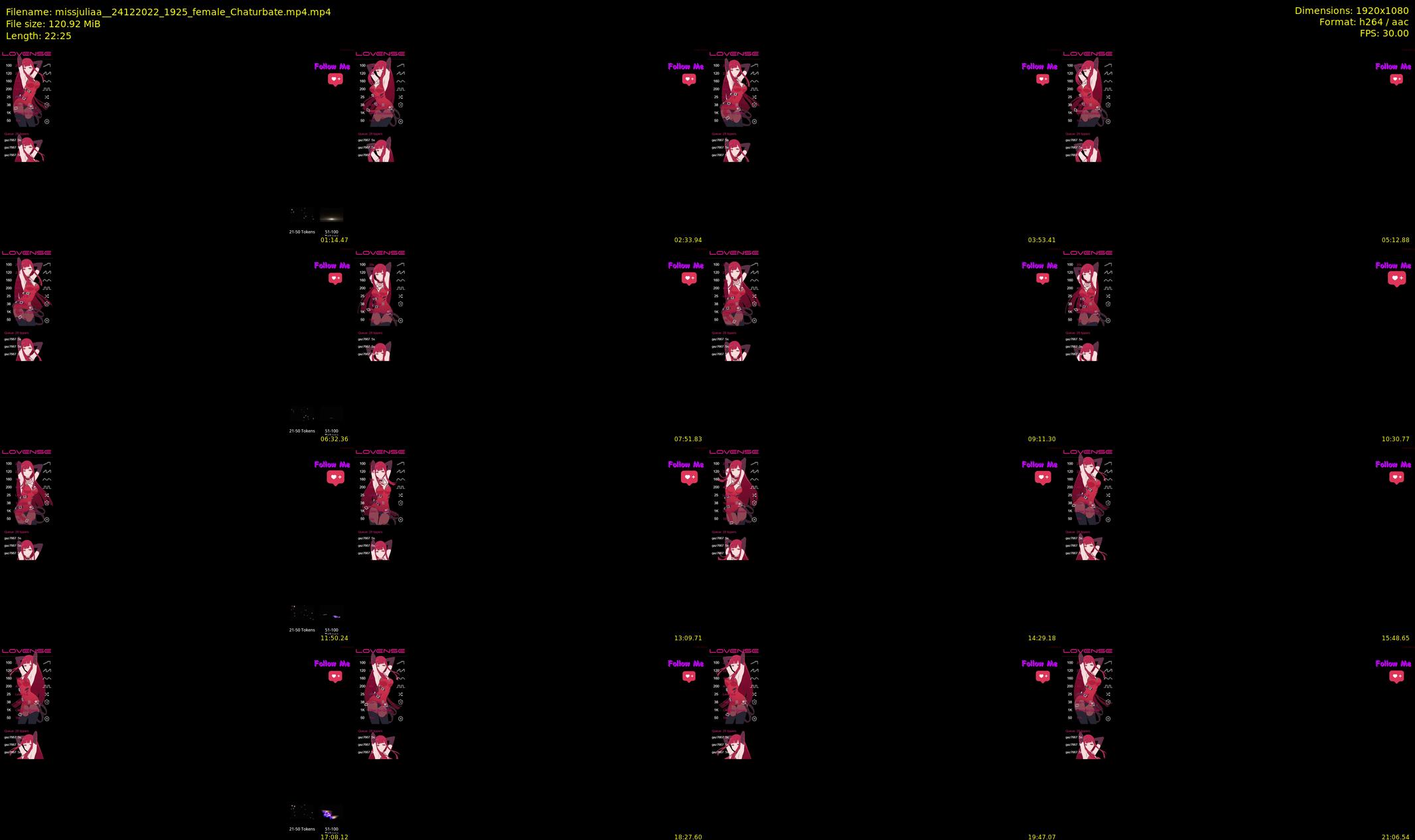 missjuliaa_ — 23 minute Chaturbate female cam show recording, 1080p, Dec 24, 2022