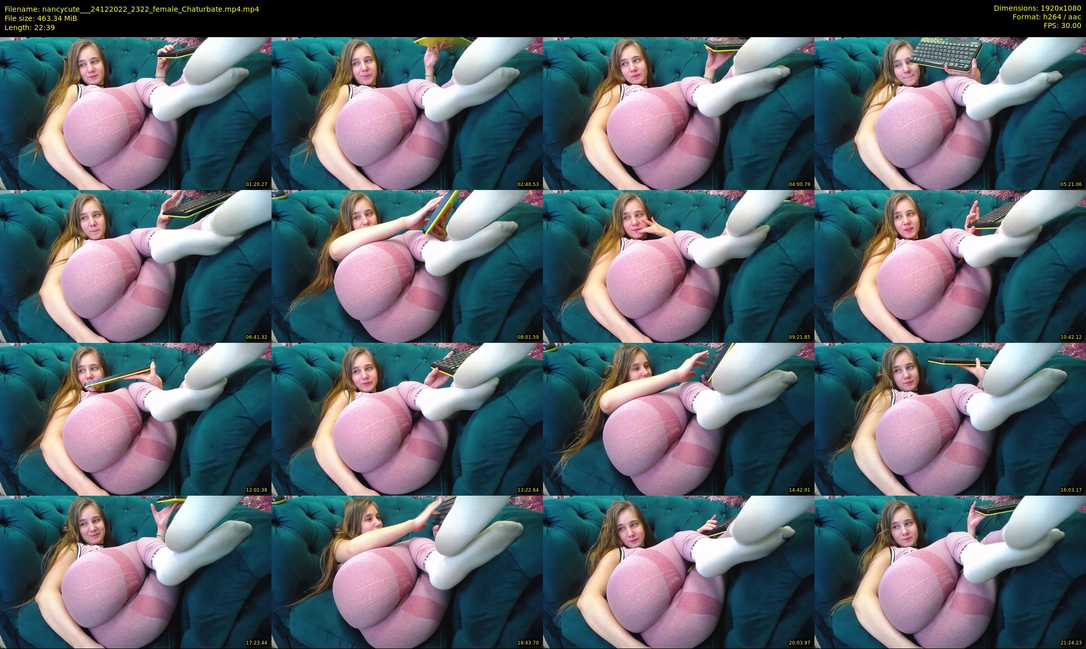 nancycute__ — 23 minute Chaturbate female cam show recording, 1080p, Dec 24, 2022