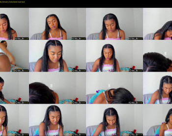 nix_brown — 55 minute Chaturbate female cam show recording, 1080p, Dec 24, 2022