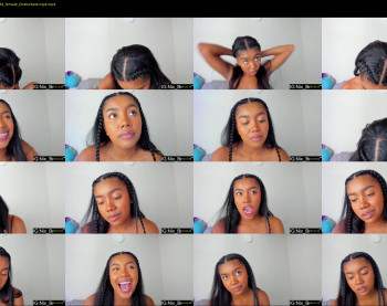 nix_brown — 55 minute Chaturbate female cam show recording, 1080p, Dec 24, 2022