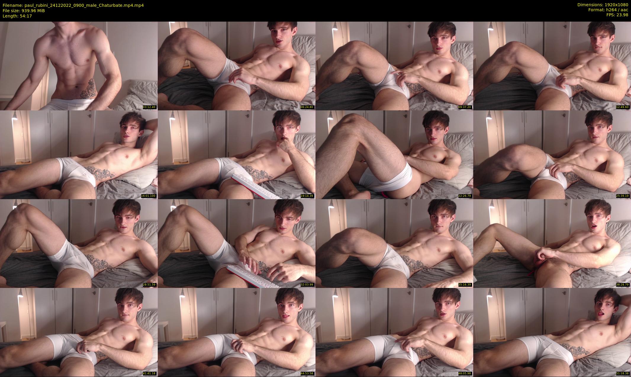 paul_rubini — 55 minute Chaturbate male cam show recording, 1080p, Dec 24, 2022