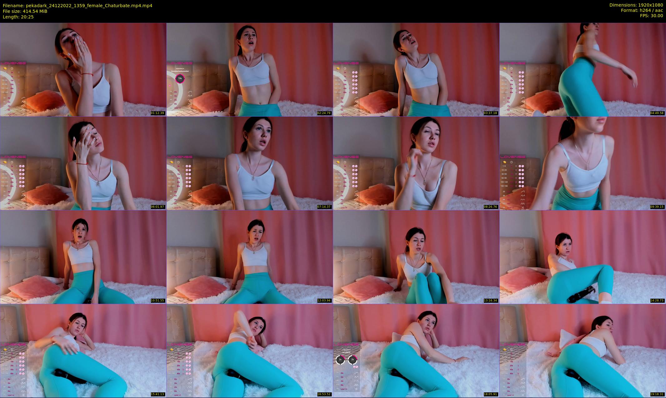 pekadark — 21 minute Chaturbate female cam show recording, 1080p, Dec 24, 2022