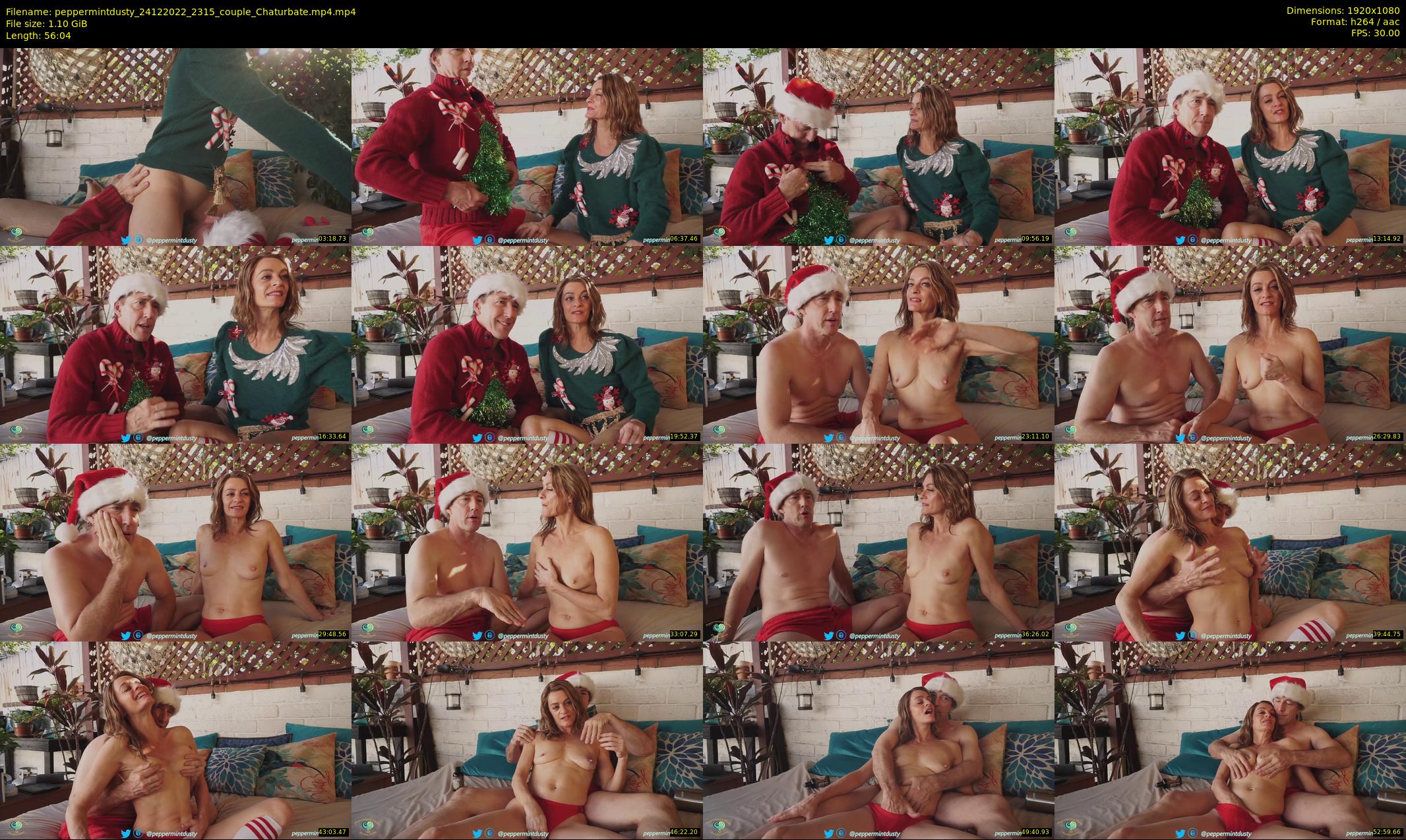 peppermintdusty — 57 minute Chaturbate couple cam show recording, 1080p, Dec 24, 2022