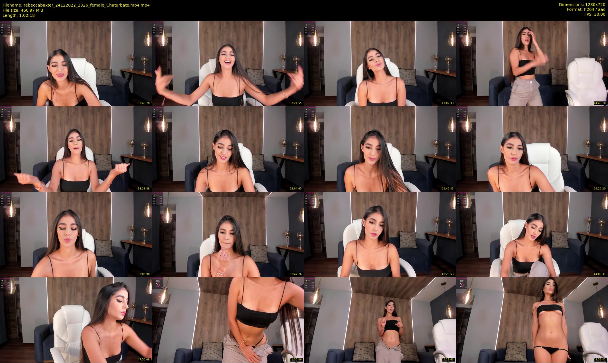 rebeccabaxter — 63 minute Chaturbate female cam show recording, 720p, Dec 24, 2022