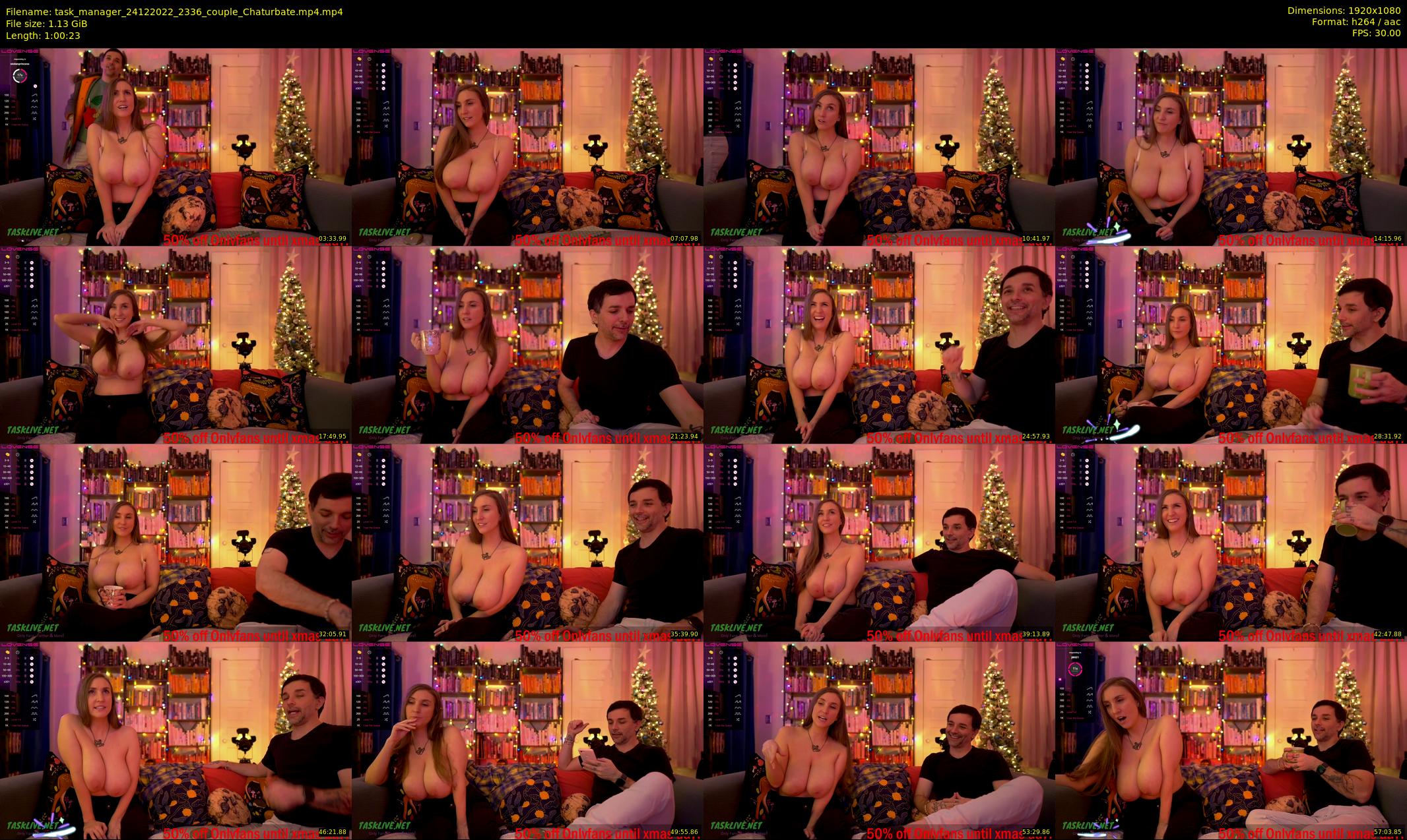 task_manager — 61 minute Chaturbate couple cam show recording, 1080p, Dec 24, 2022
