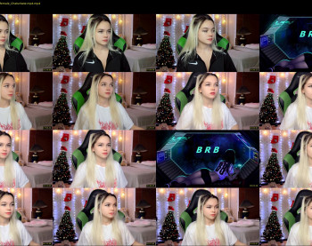 vrchan — 61 minute Chaturbate couple cam show recording, 1080p, Dec 24, 2022