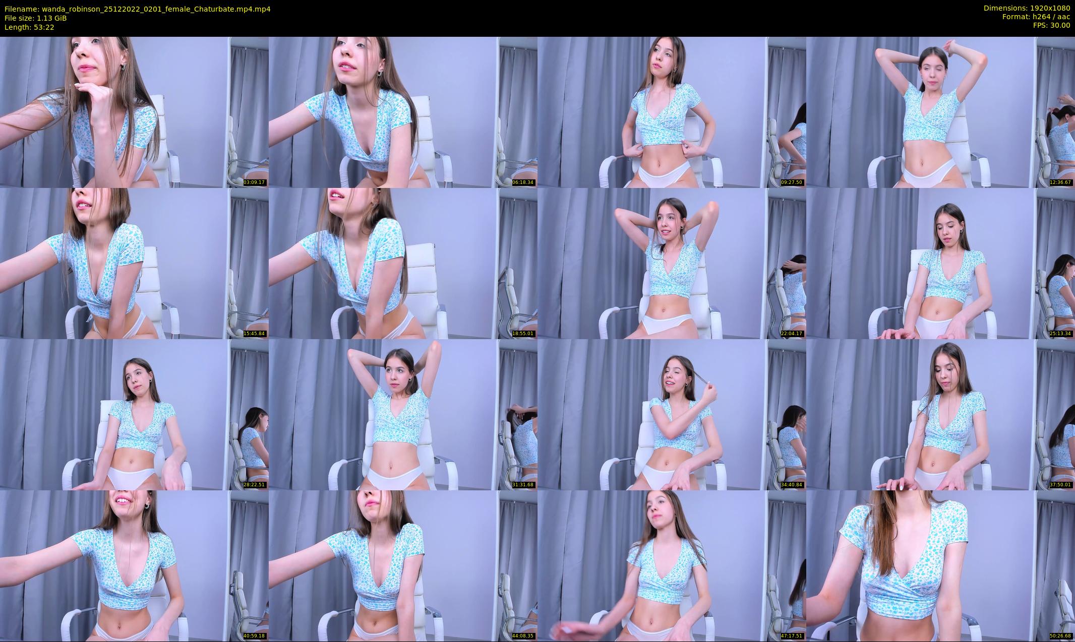 wanda_robinson — 54 minute Chaturbate female cam show recording, 1080p, Dec 25, 2022
