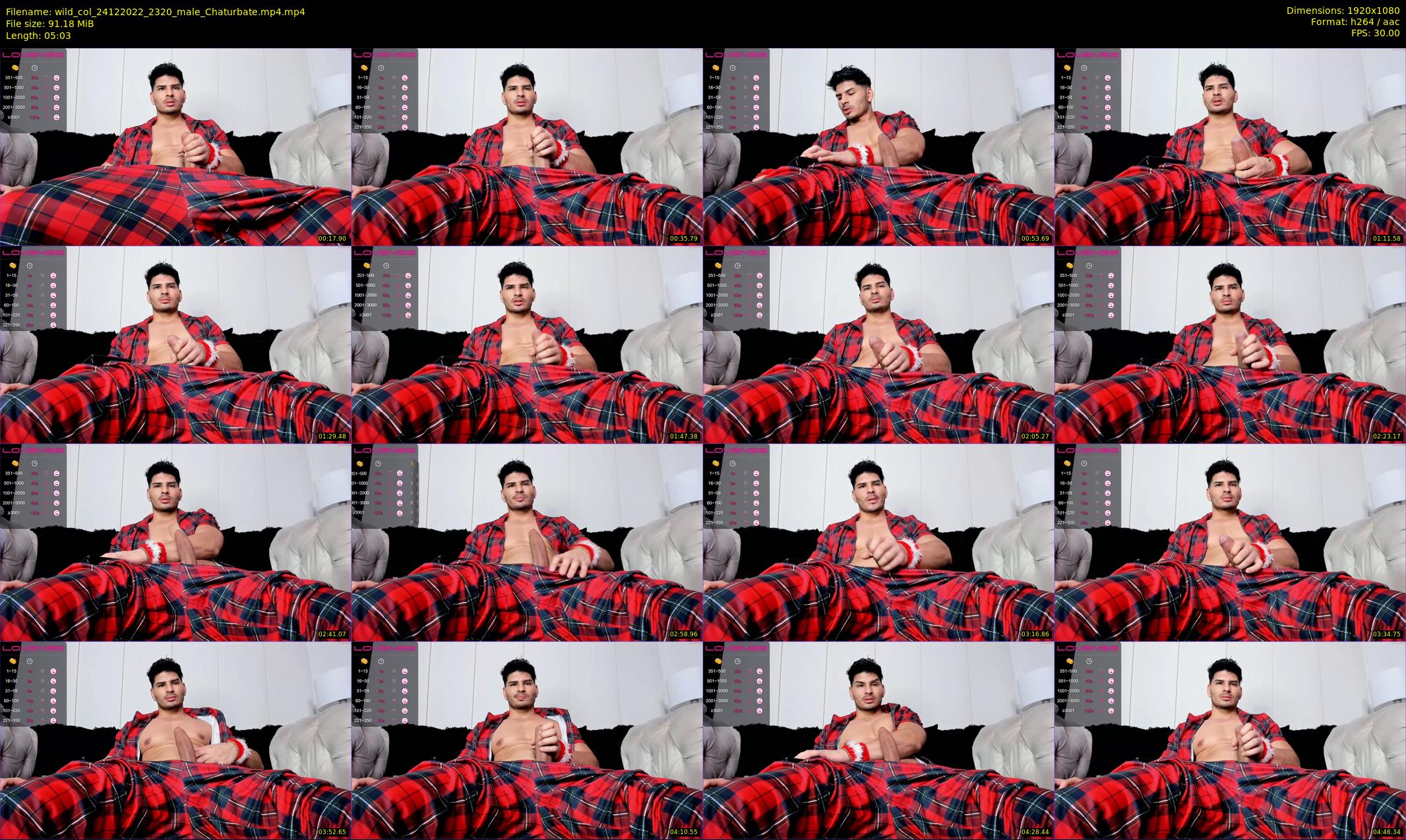 wild_col — 6 minute Chaturbate male cam show recording, 1080p, Dec 24, 2022