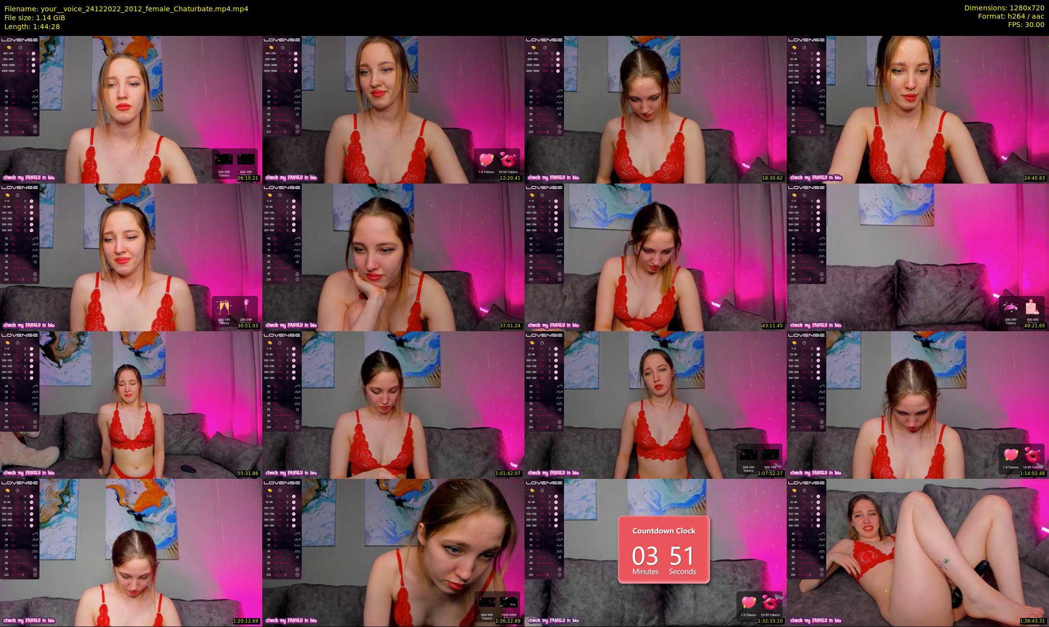 your__voice — 105 minute Chaturbate female cam show recording, 720p, Dec 24, 2022