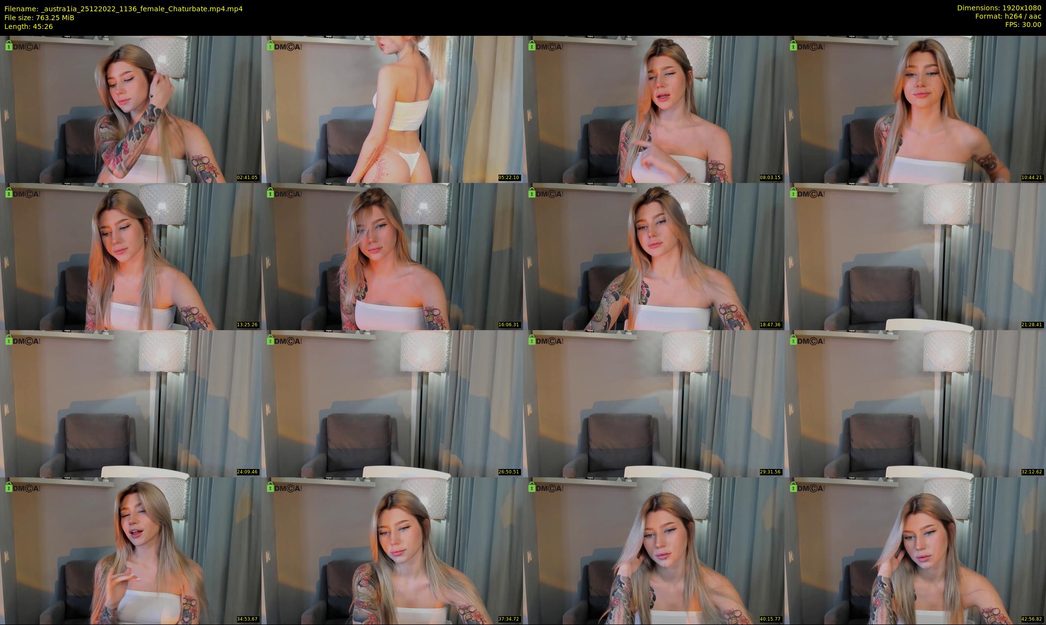 _austra1ia — 46 minute Chaturbate female cam show recording, 1080p, Dec 25, 2022