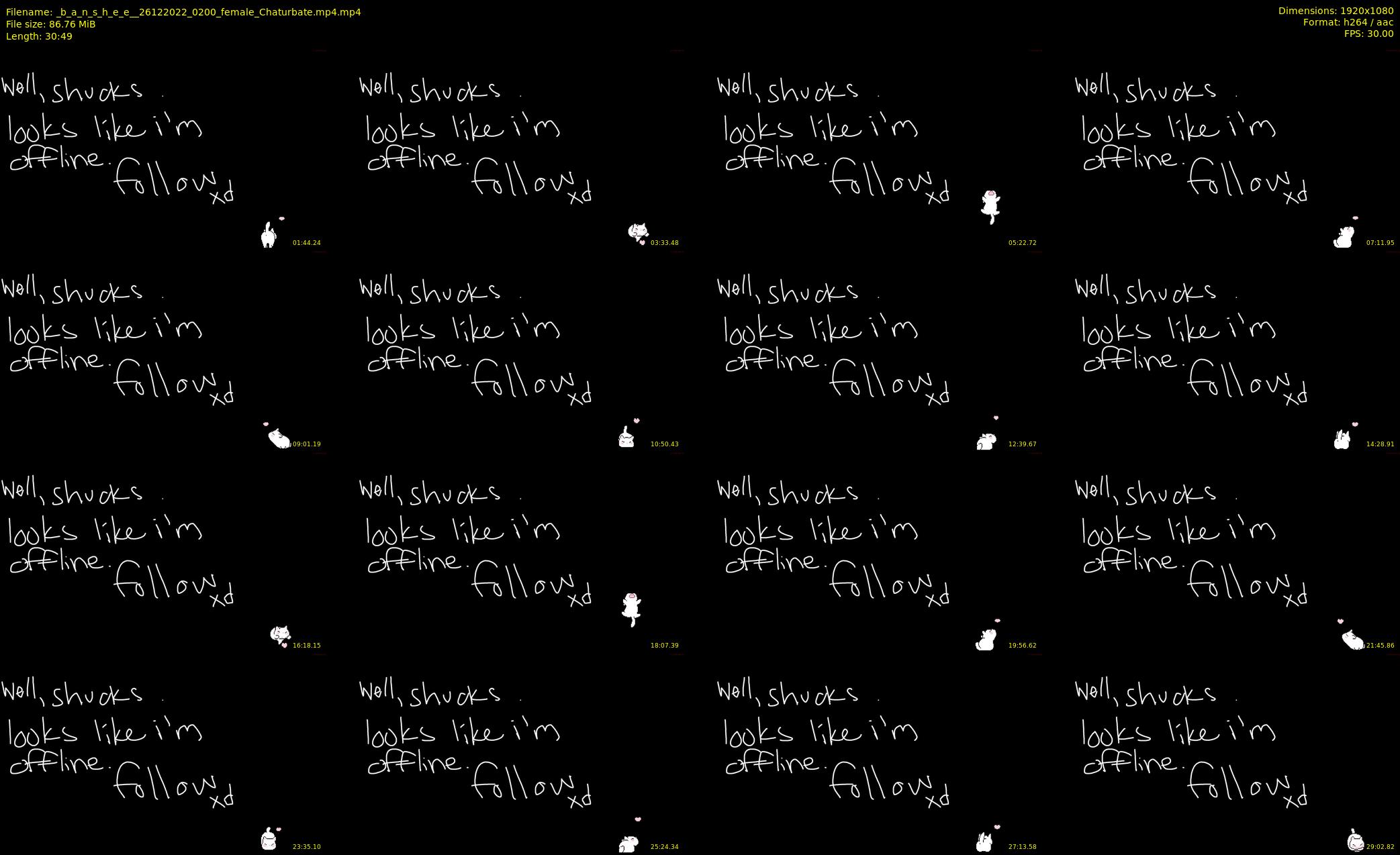 _b_a_n_s_h_e_e_ — 31 minute Chaturbate female cam show recording, 1080p, Dec 26, 2022