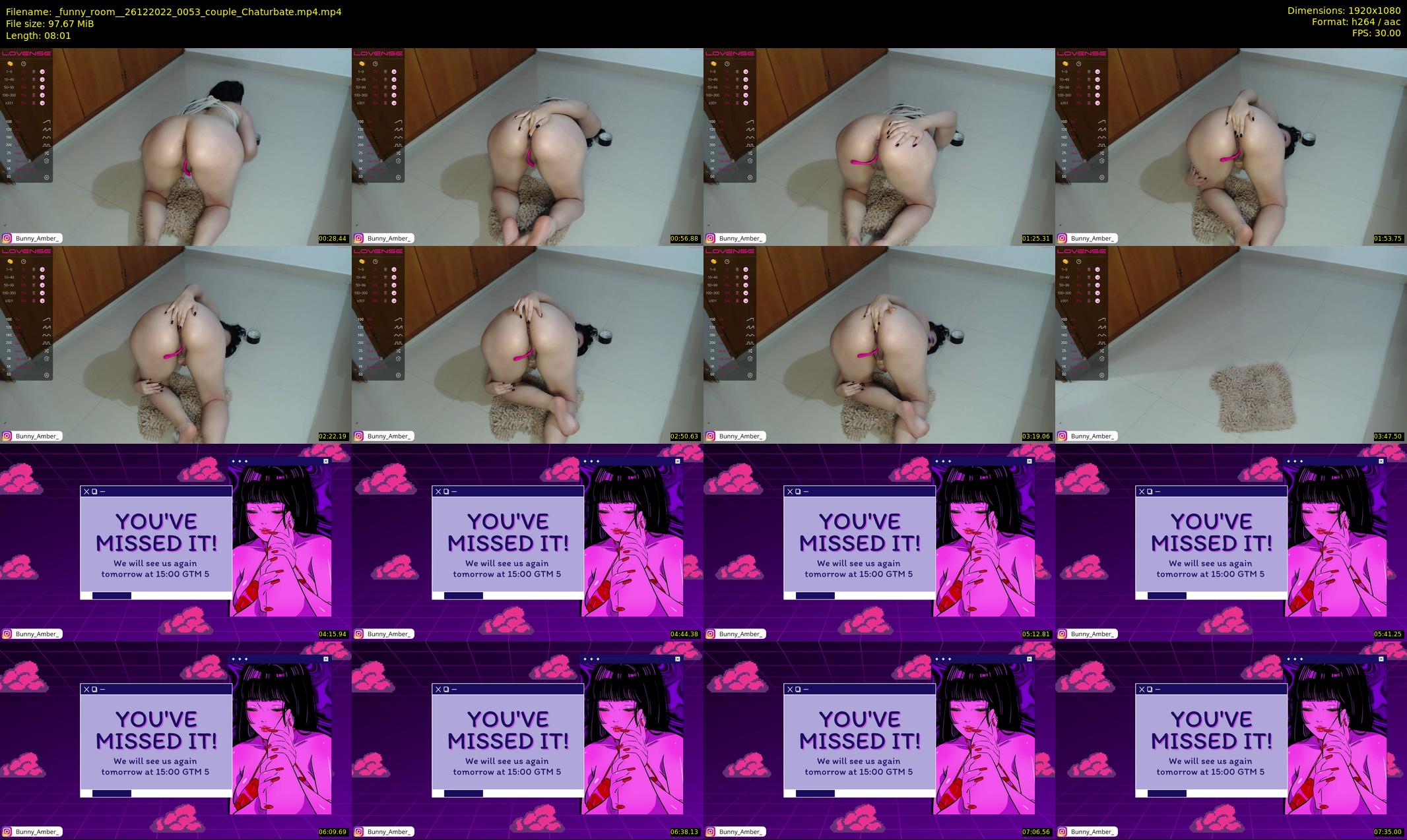 _funny_room_ — 9 minute Chaturbate couple cam show recording, 1080p, Dec 26, 2022