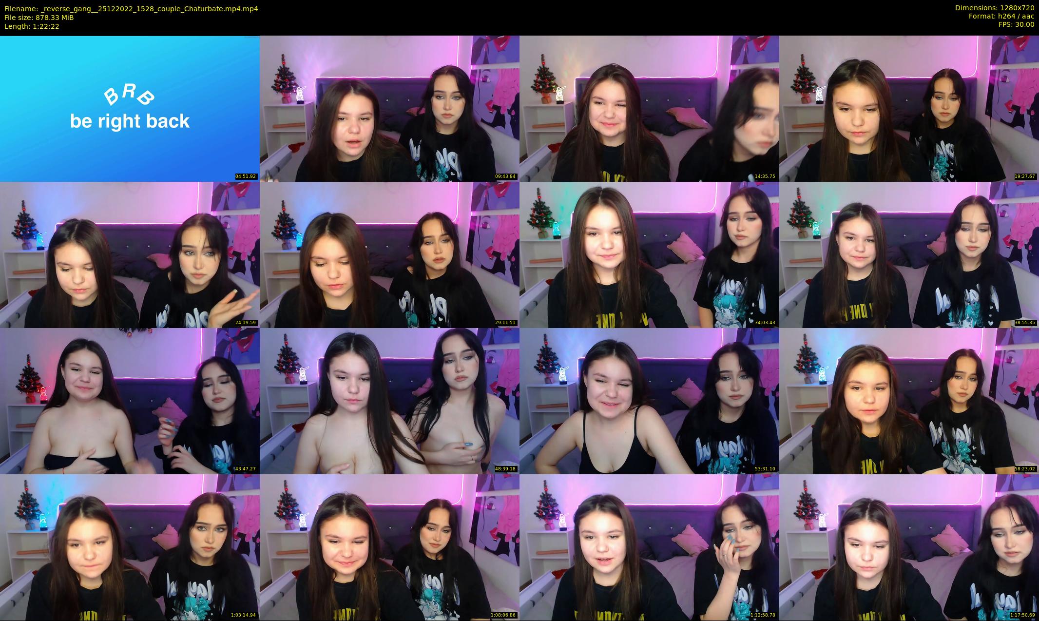 _reverse_gang_ — 83 minute Chaturbate couple cam show recording, 720p, Dec 25, 2022