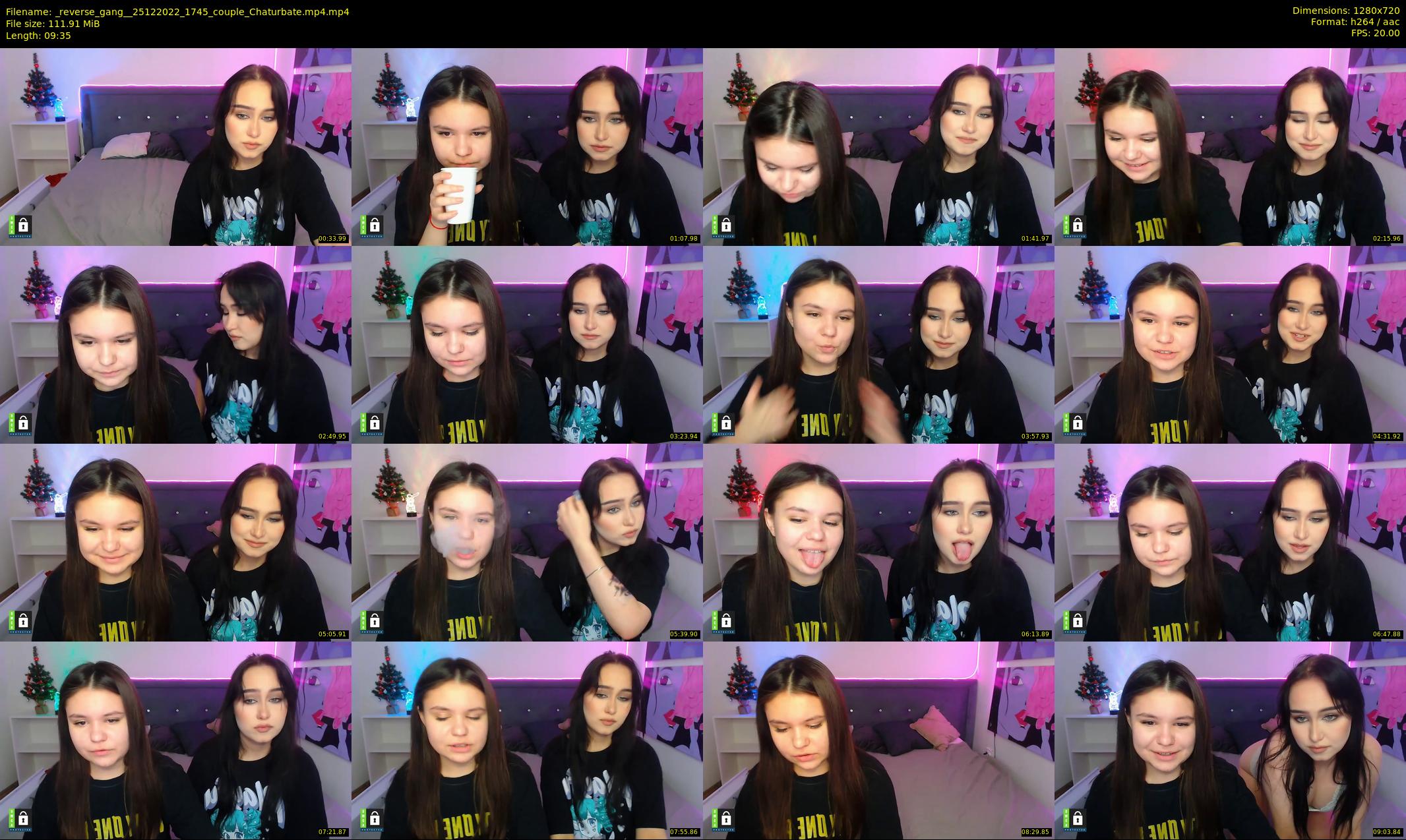 _reverse_gang_ — 10 minute Chaturbate couple cam show recording, 720p, Dec 25, 2022