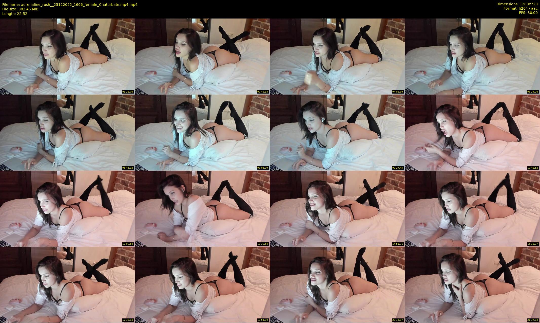 adrenaline_rush_ — 23 minute Chaturbate female cam show recording, 720p, Dec 25, 2022