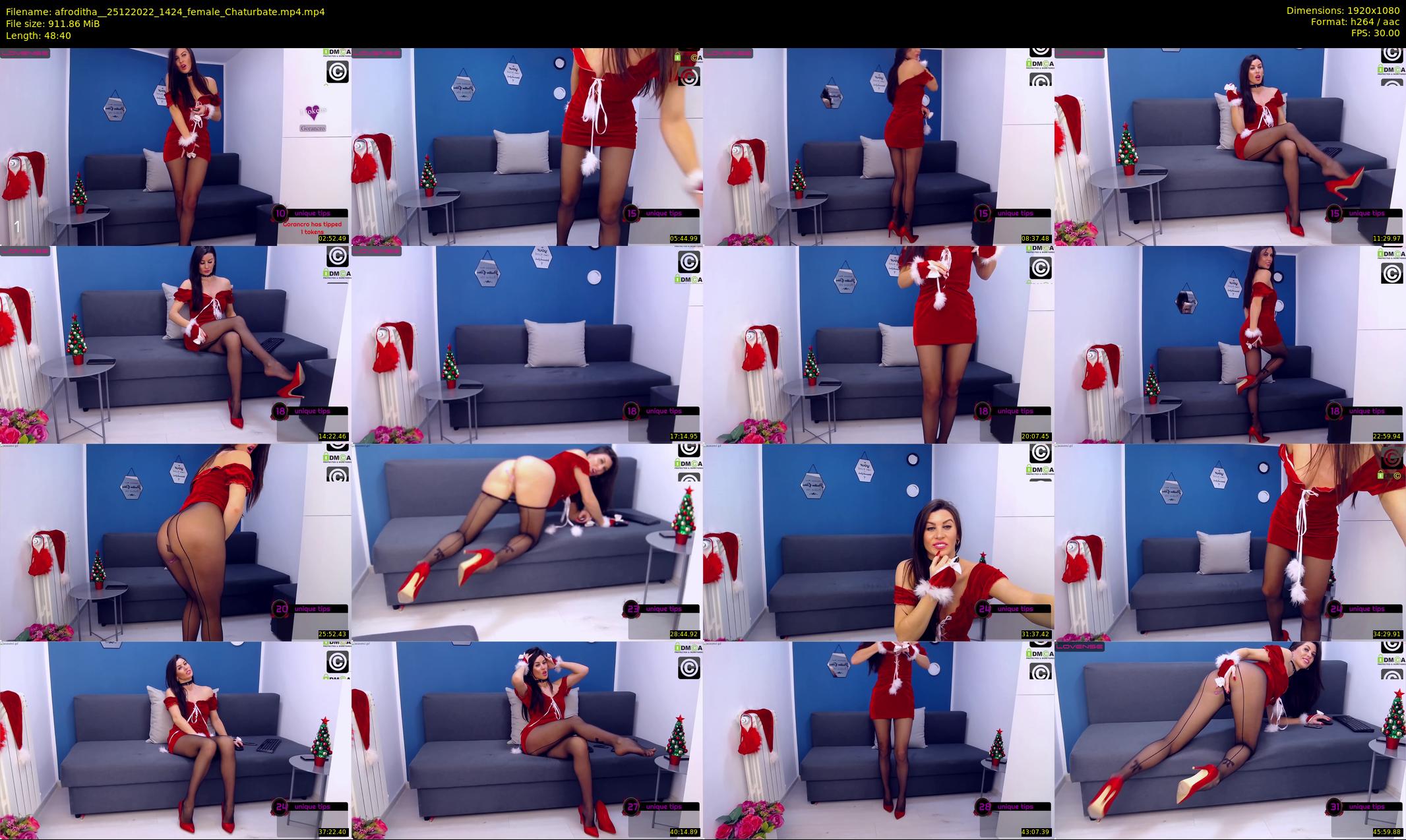 afroditha_ — 49 minute Chaturbate female cam show recording, 1080p, Dec 25, 2022